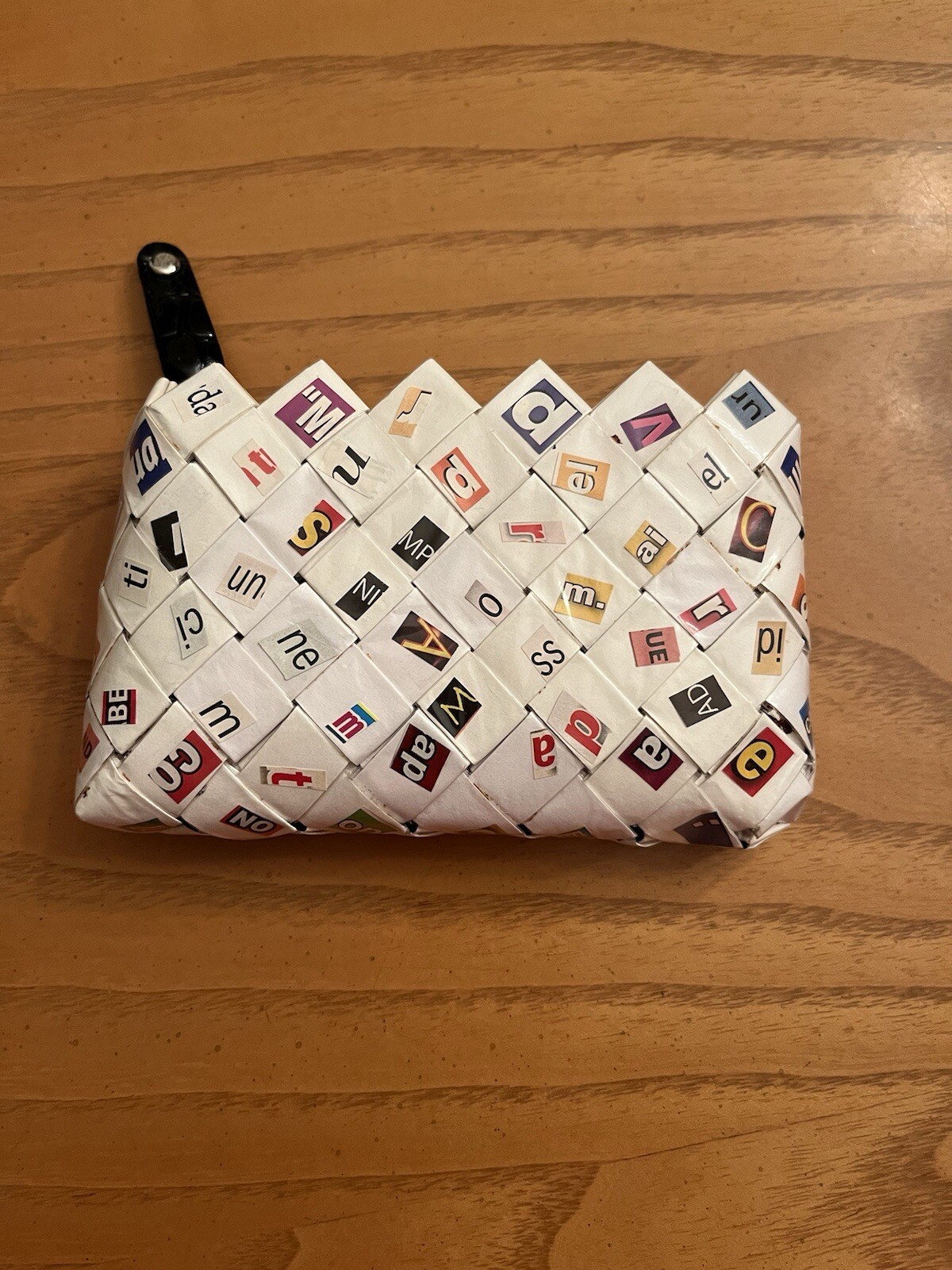 AUTHENTIC NAHUI OLLIN ZIP POUCH /BRAND NEW/ WHITE W/ LETTER’S & #’S /FREE SHIP!!