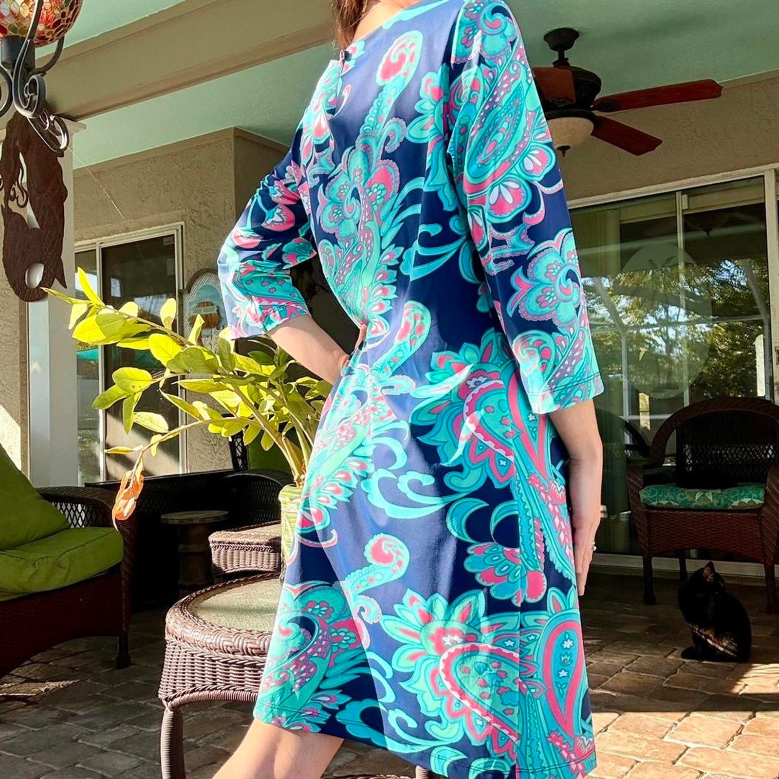 Britt Paisley Dress