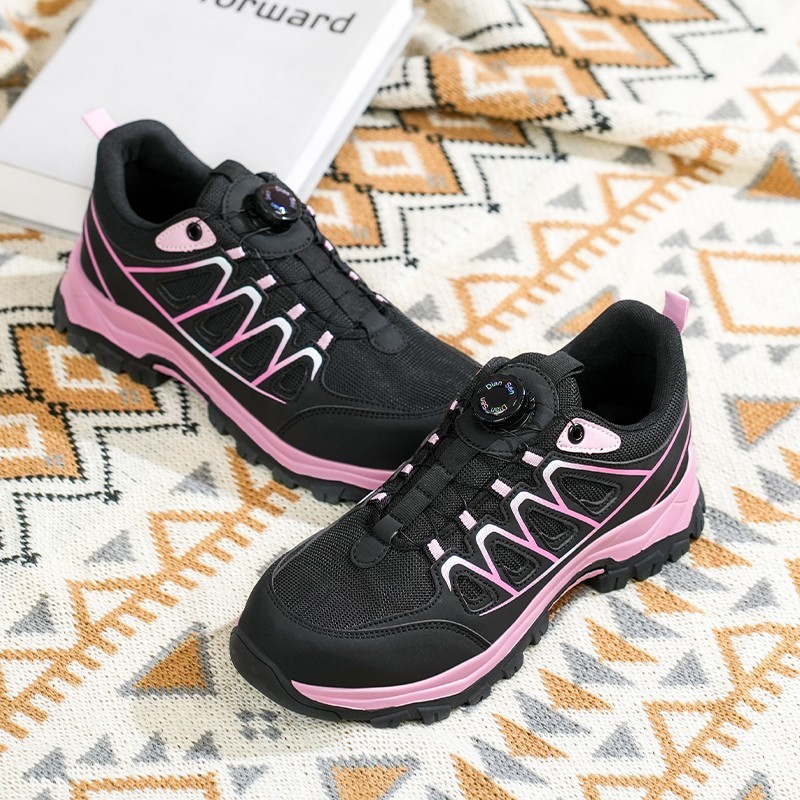 Women Rotary Buckle Steel Toe Safety footwear Indestructible comfortable Work