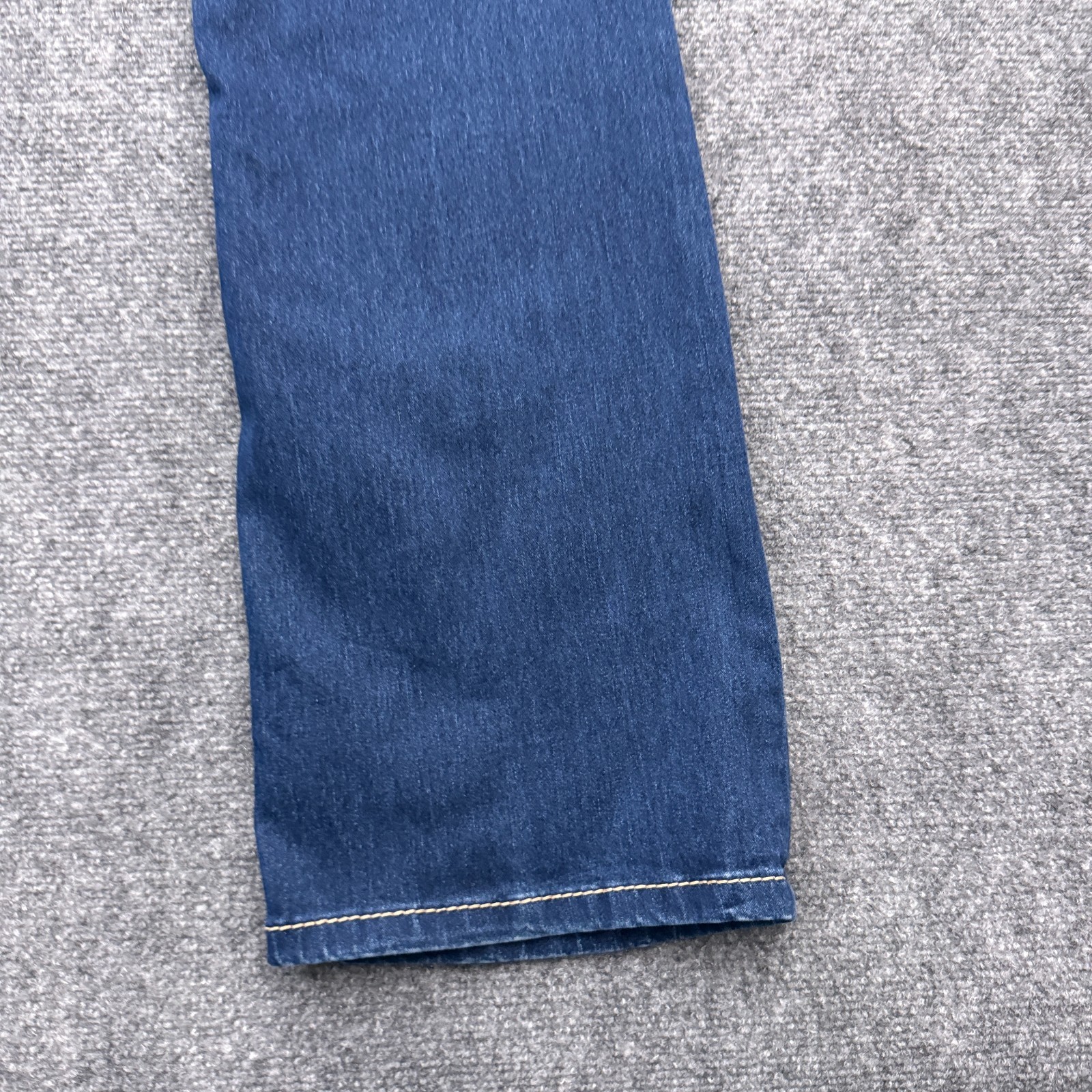 Amethyst Bootcut Jeans Womens 18 Stretch Blue Denim Flap Pocket Y2K Mid Rise