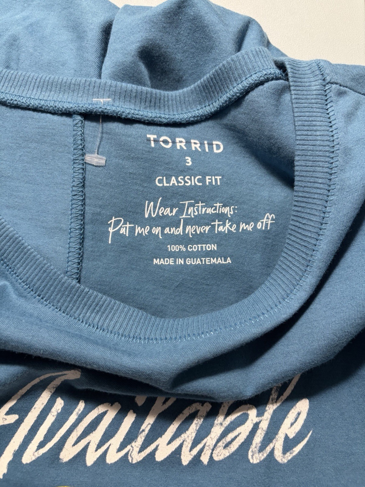 Torrid Classic Fit T-Shirt Beach Skeleton Not Available sz 3 3X Crew Neck New