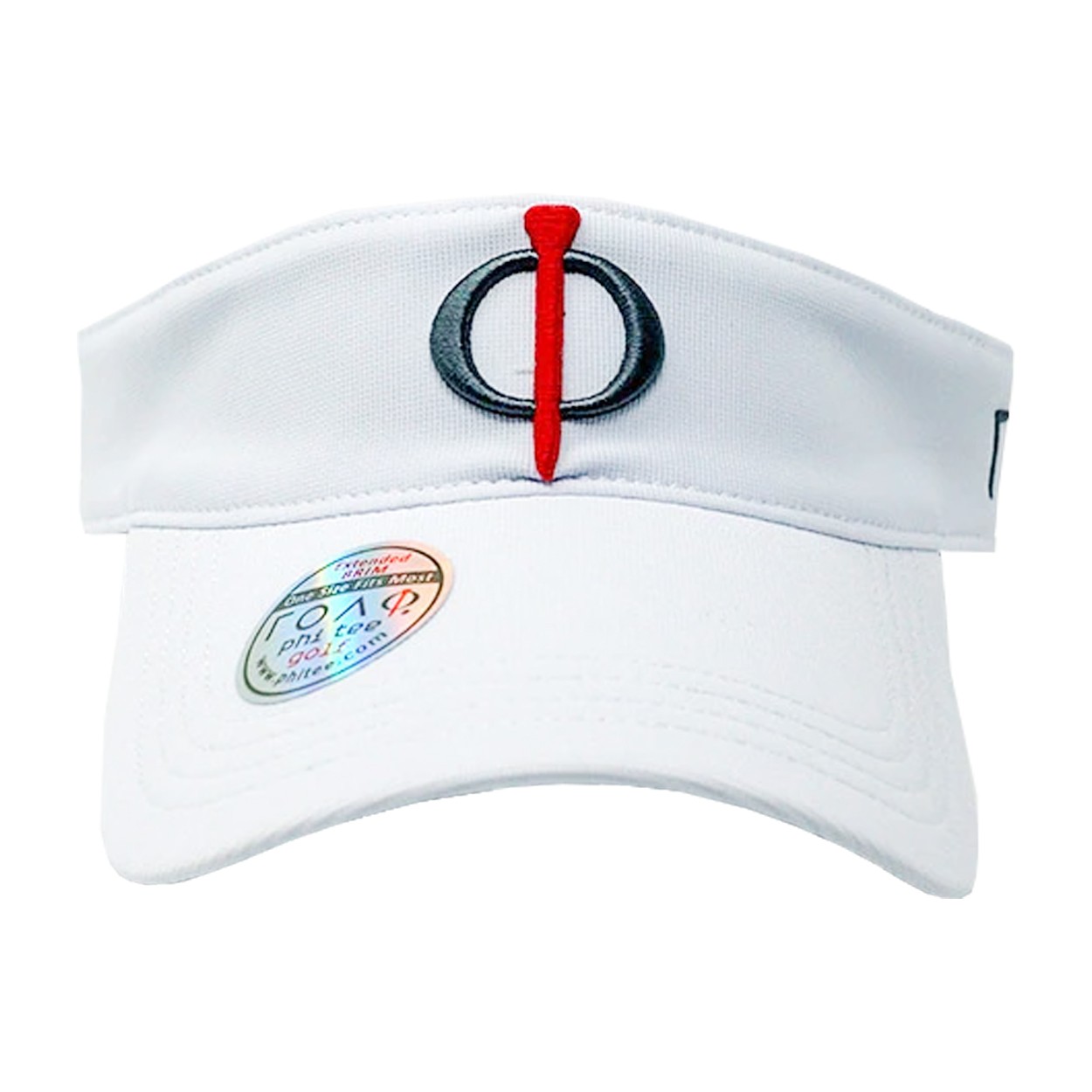 Phi Tee Golf Men’s Hook and Loop Adjustable Golf Visor, NEW