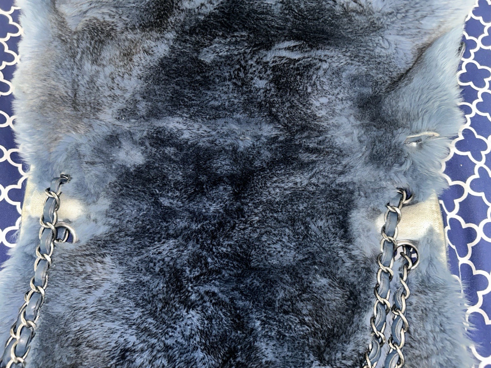 Chanel Limited Edition Rabbit Fur Flap Bag