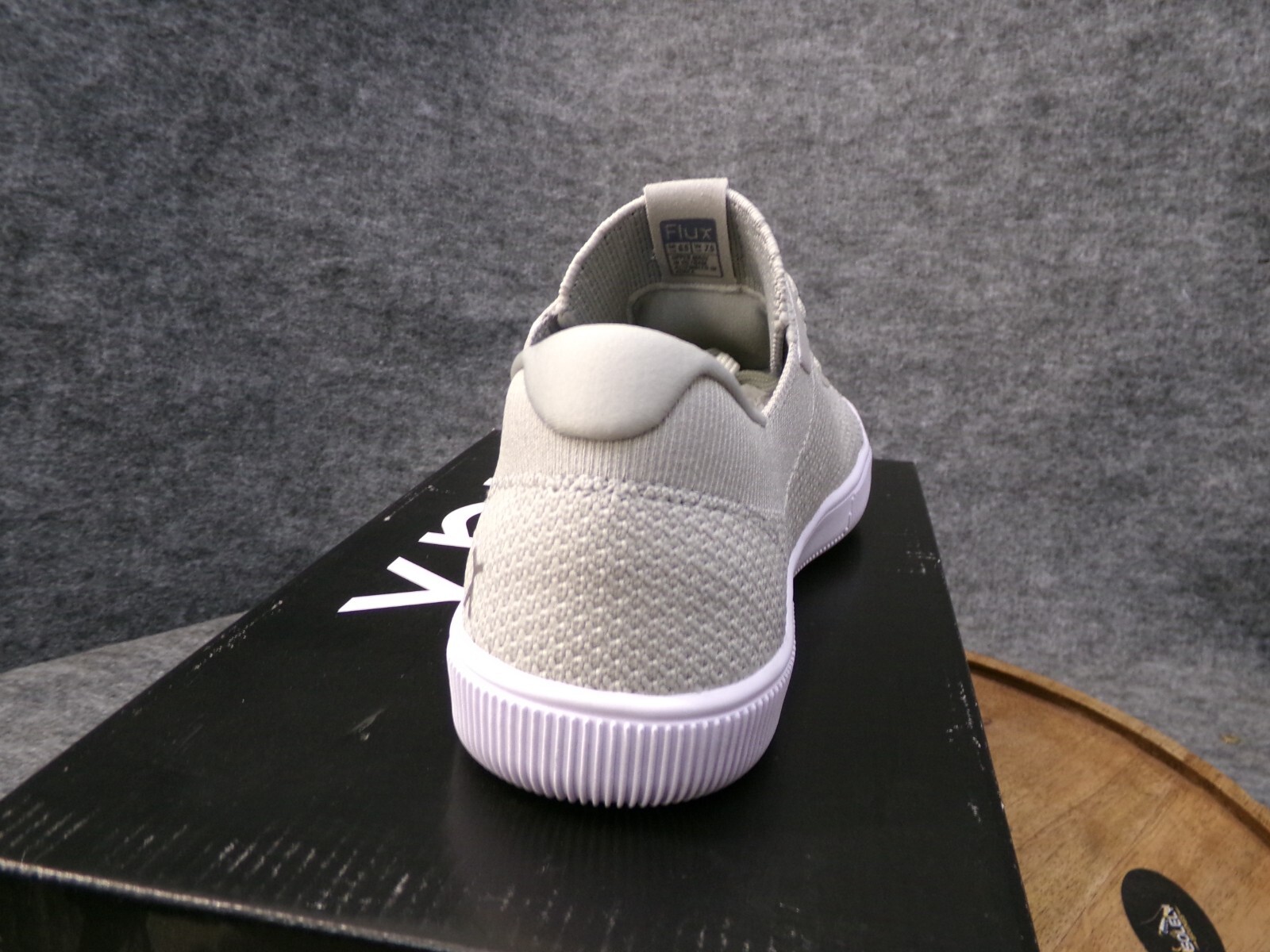 Flux Women Adapt Trainer Sand White Barefoot Athletic Knit Shoe Sneaker Size 6.5
