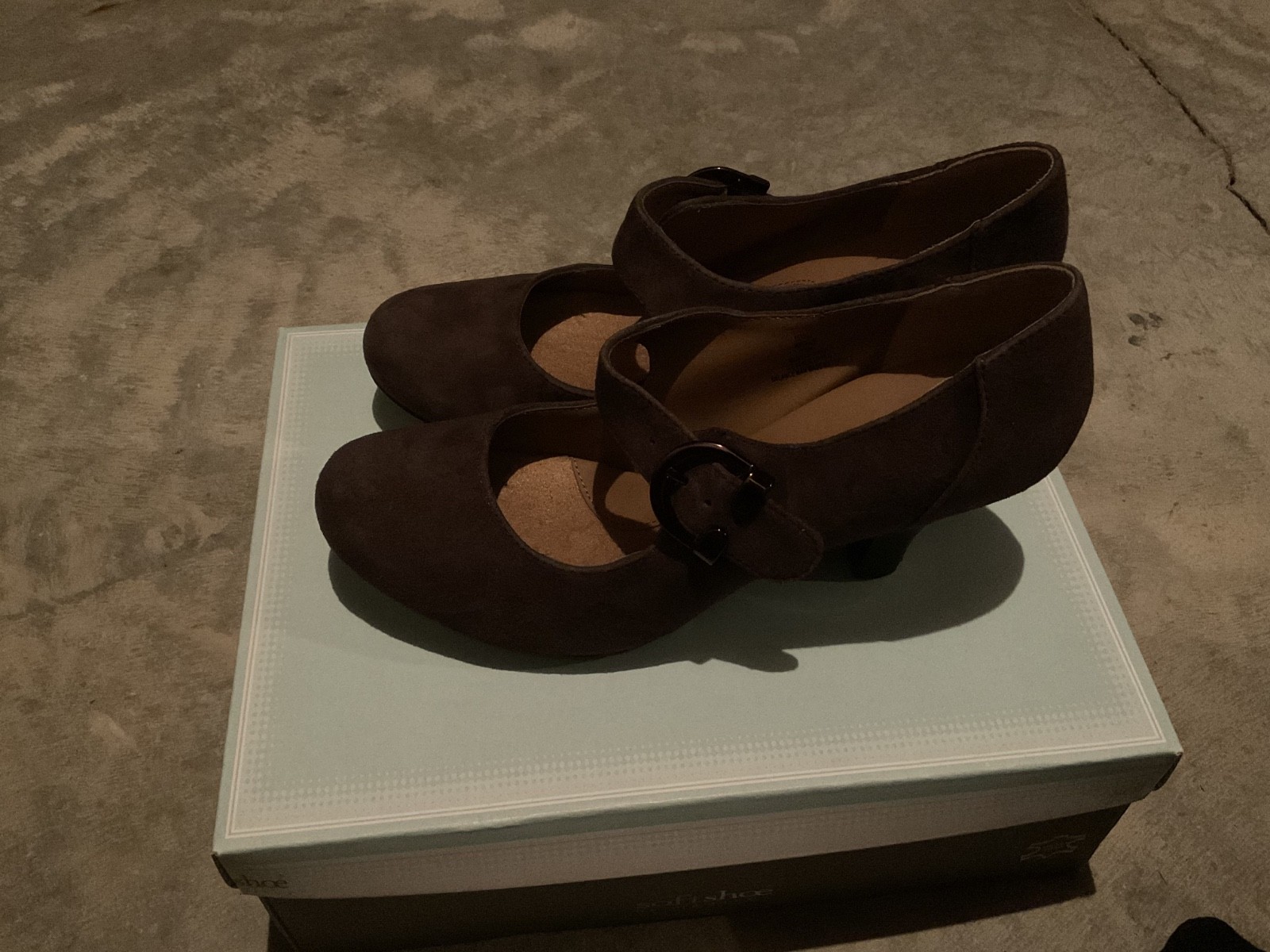 Softshoe By Medicus Brown Suede Shoes Women 8.5 M MSRP $49.95