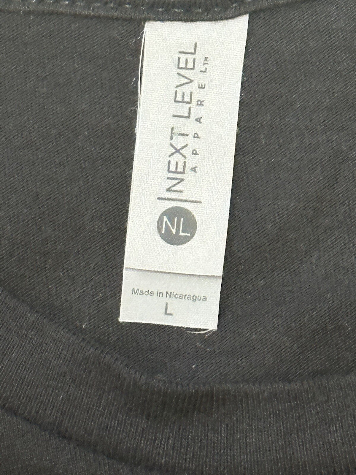 Next Level Apparel T Shirt Men’s L Black Cigar Graphic Tee Casual RN111449