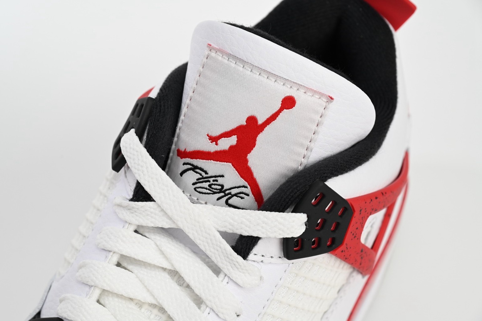 DS Retro Air Jordan 4 Retro ‘Red Cement’ White/Red/Black Men’s DH6927 161