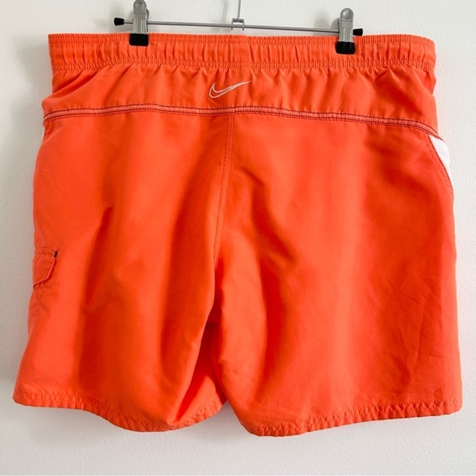 Nike Core Velocity Volley Shorts / Swim Trunks in Orange size Medium Cargo