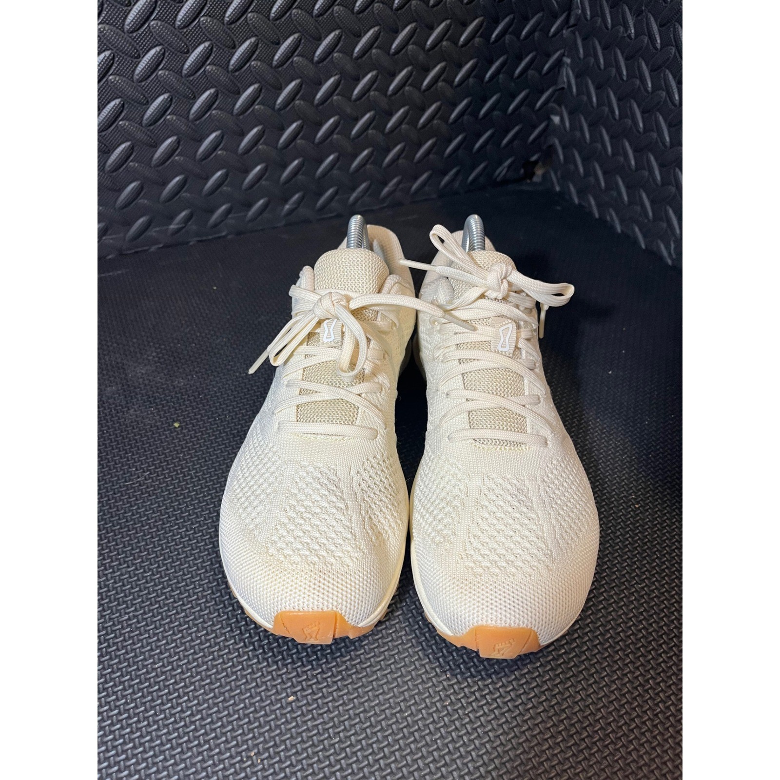 Inov-8 F-Lite 245 Training Shoes Men 8 Women 9.5 Ivory Knit Gum Sole