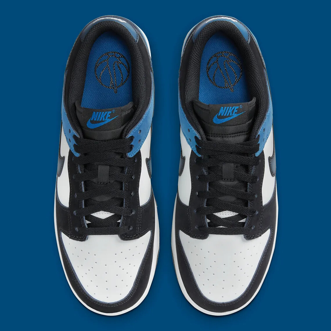 Nike Dunk Low Shoes Industrial Blue White Black FD6923-100 Men’s Size 8 NEW