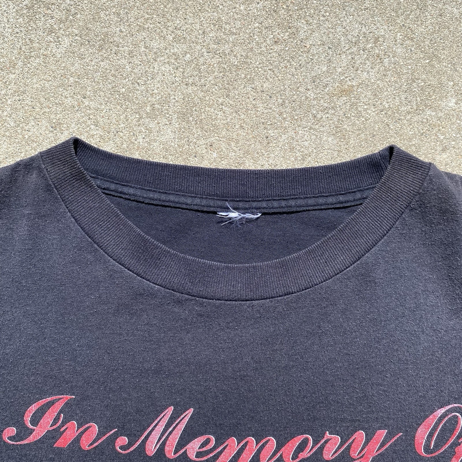 2001 Aaliyah Try Again Memorial Rap Tee Style T Shirt Size XL Boxy 26×27.5