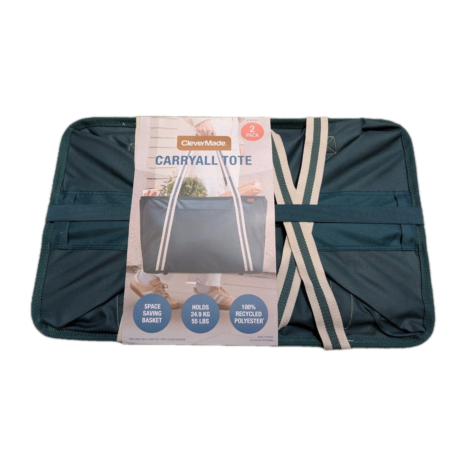 Clevermade Carryall Tote 2 Pack