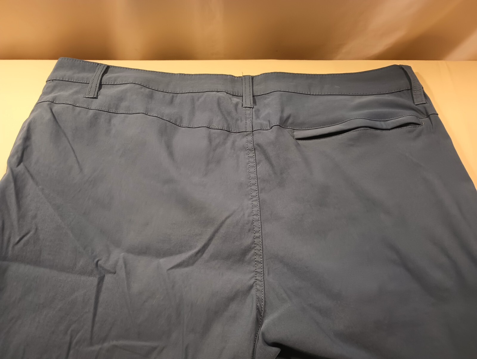 Weatherproof Vintage Regular Fit Hiking Shorts 40×10 Blue 95%Nylon/5%Spandex