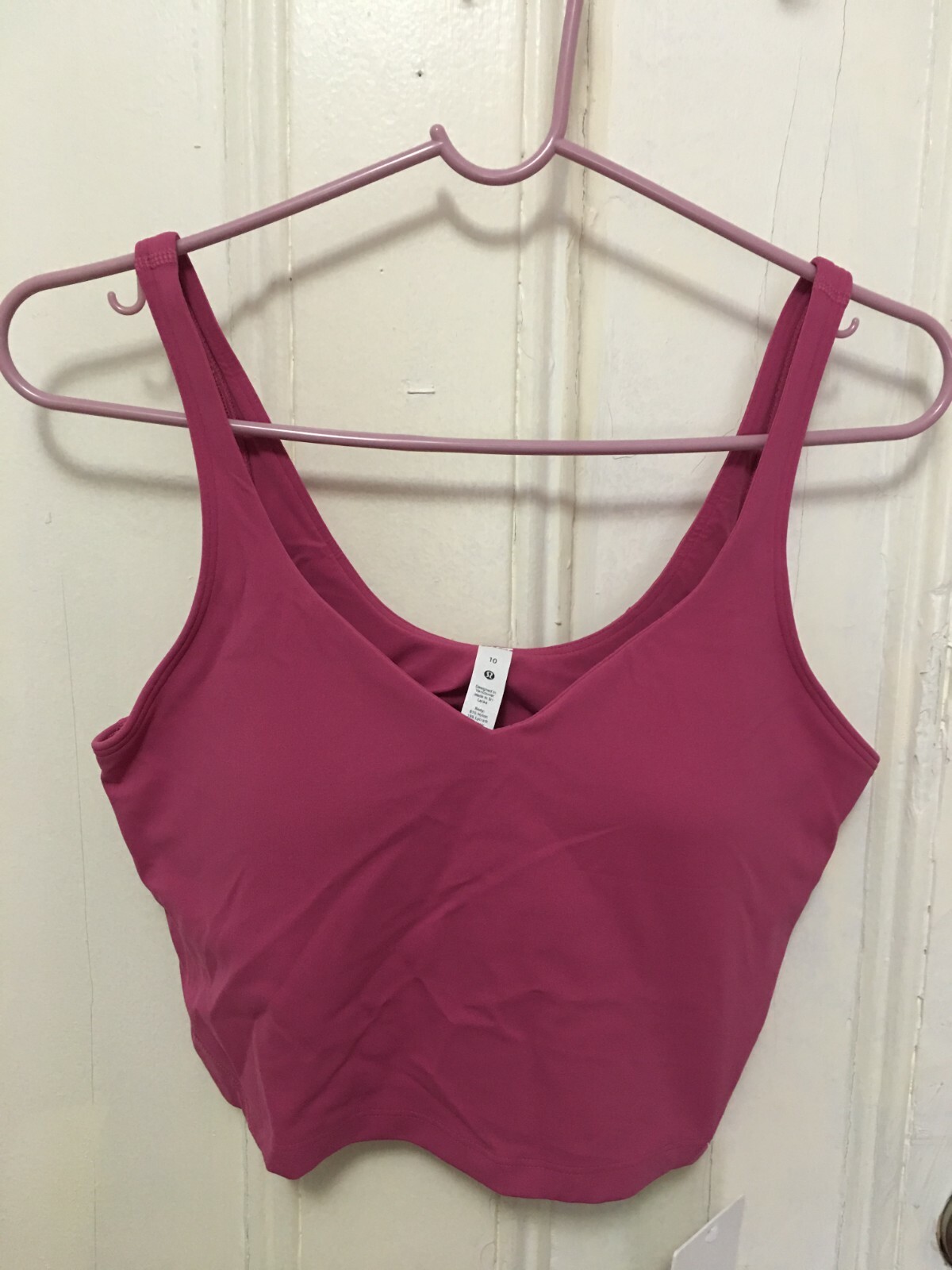 Lululemon Align Tank Top Borealis A/B Cup Tight Fit Size 10 Please Choose Color