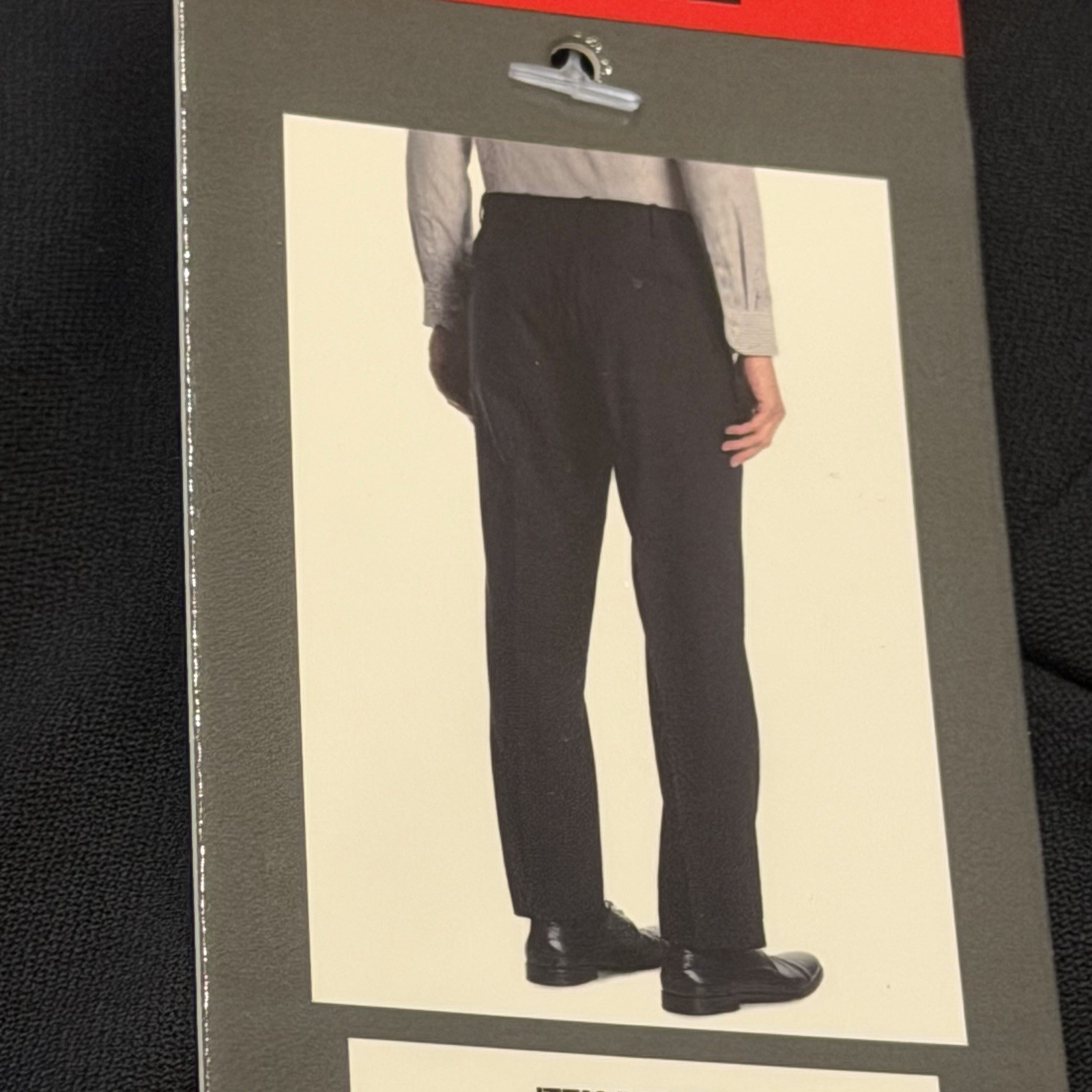 JB Britches Men’s Black Wool Blend Flat Front Dress Pants Trousers New Auth $159