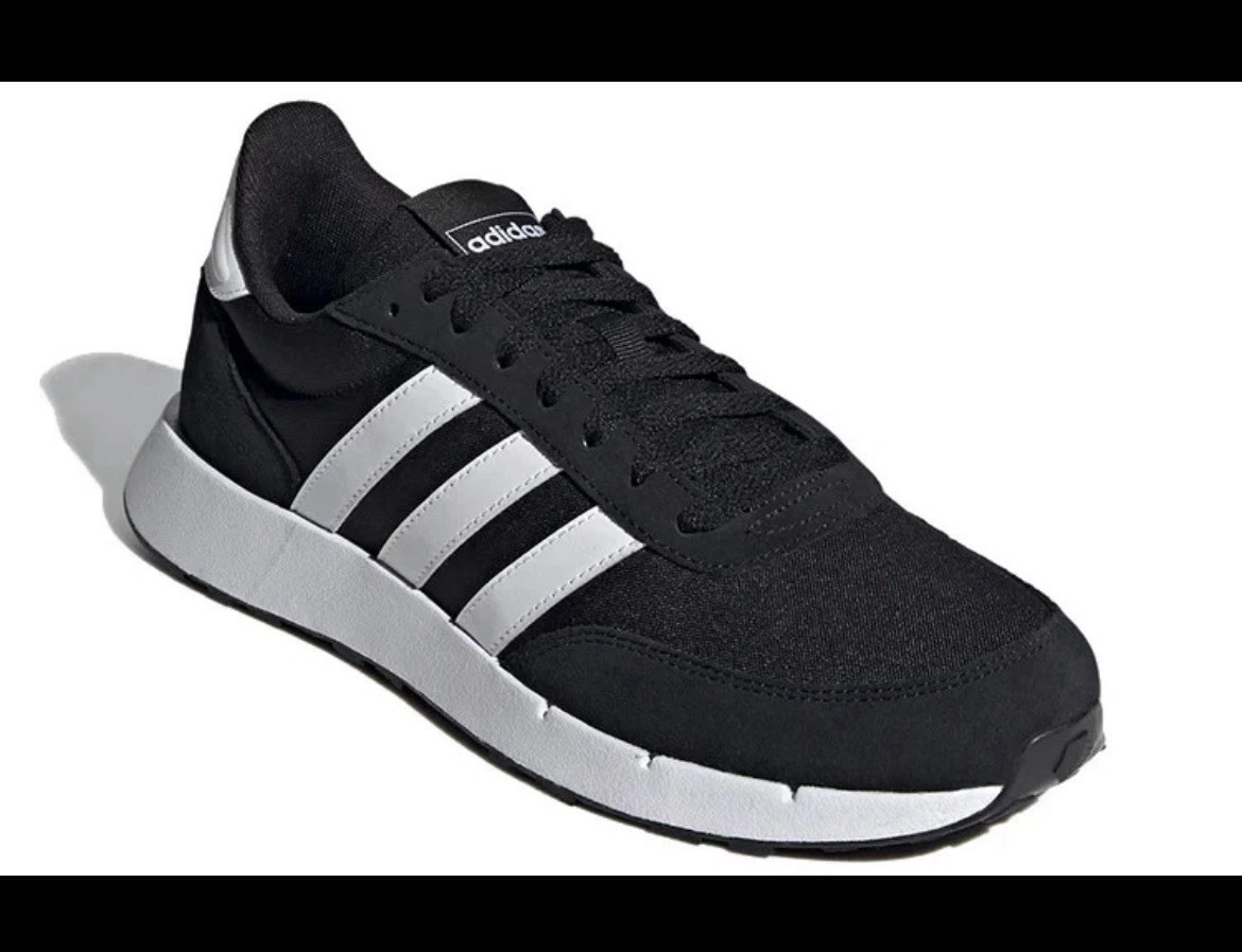 Adidas Run 60s 2.0 Black White Trainers Shoes Men’s FZ0961