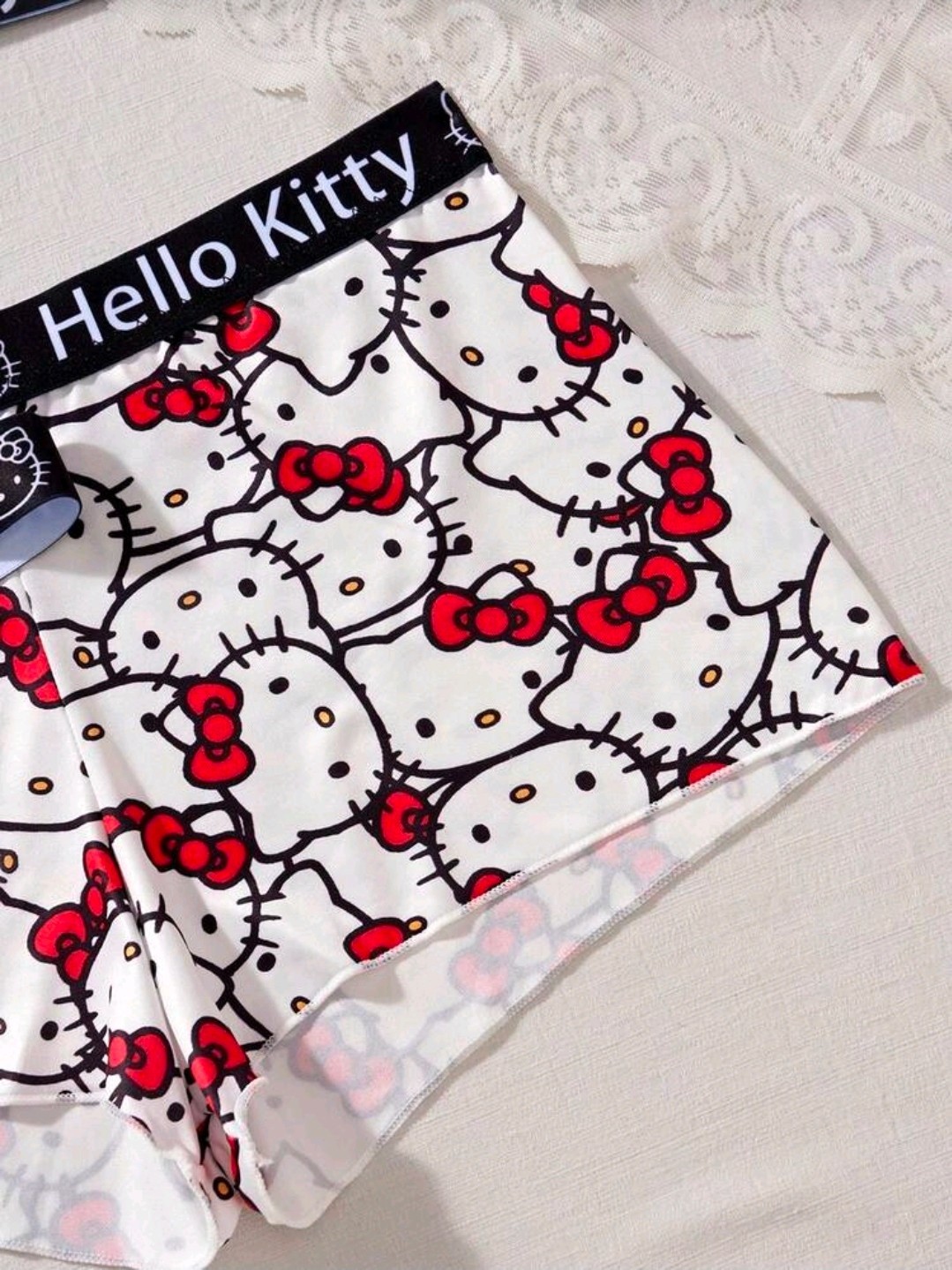 Women’s 3 Pcs Hello Kitty Lingerie Set #19