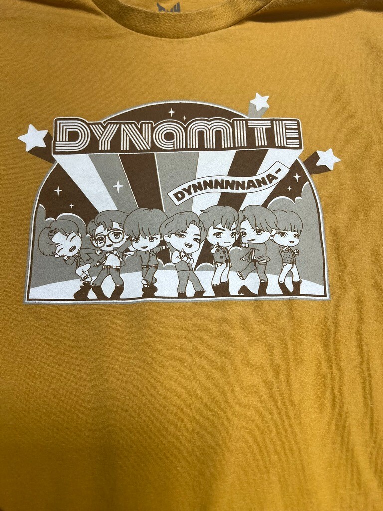 BTS Tinytan Shirt Medium Hot TinyTAN Dynamite Long-Sleeve T-Shirt