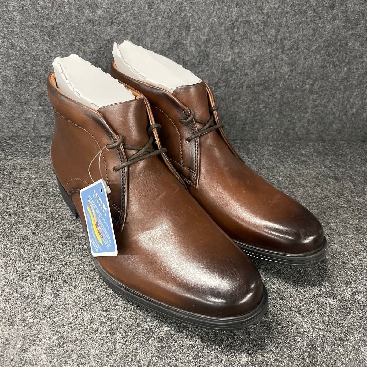CLARKS Whiddon Mid Chukka Boot Men’s Size US 7 M Mahogany Leather