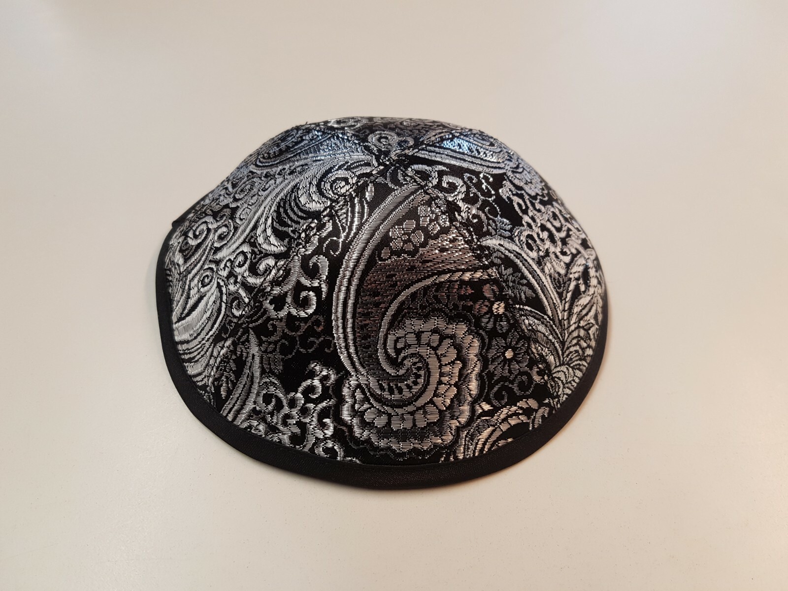 Kippah, Jarmulke, Kippah, Kipa Black 16-17cm