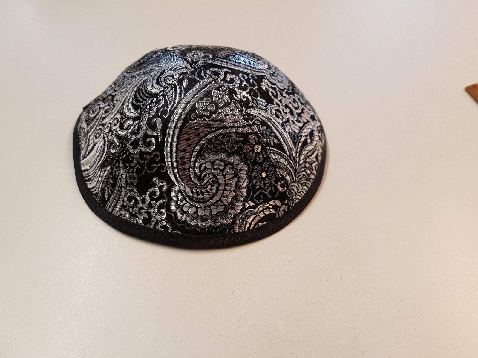 Kippah, Jarmulke, Kippah, Kipa Black 16-17cm