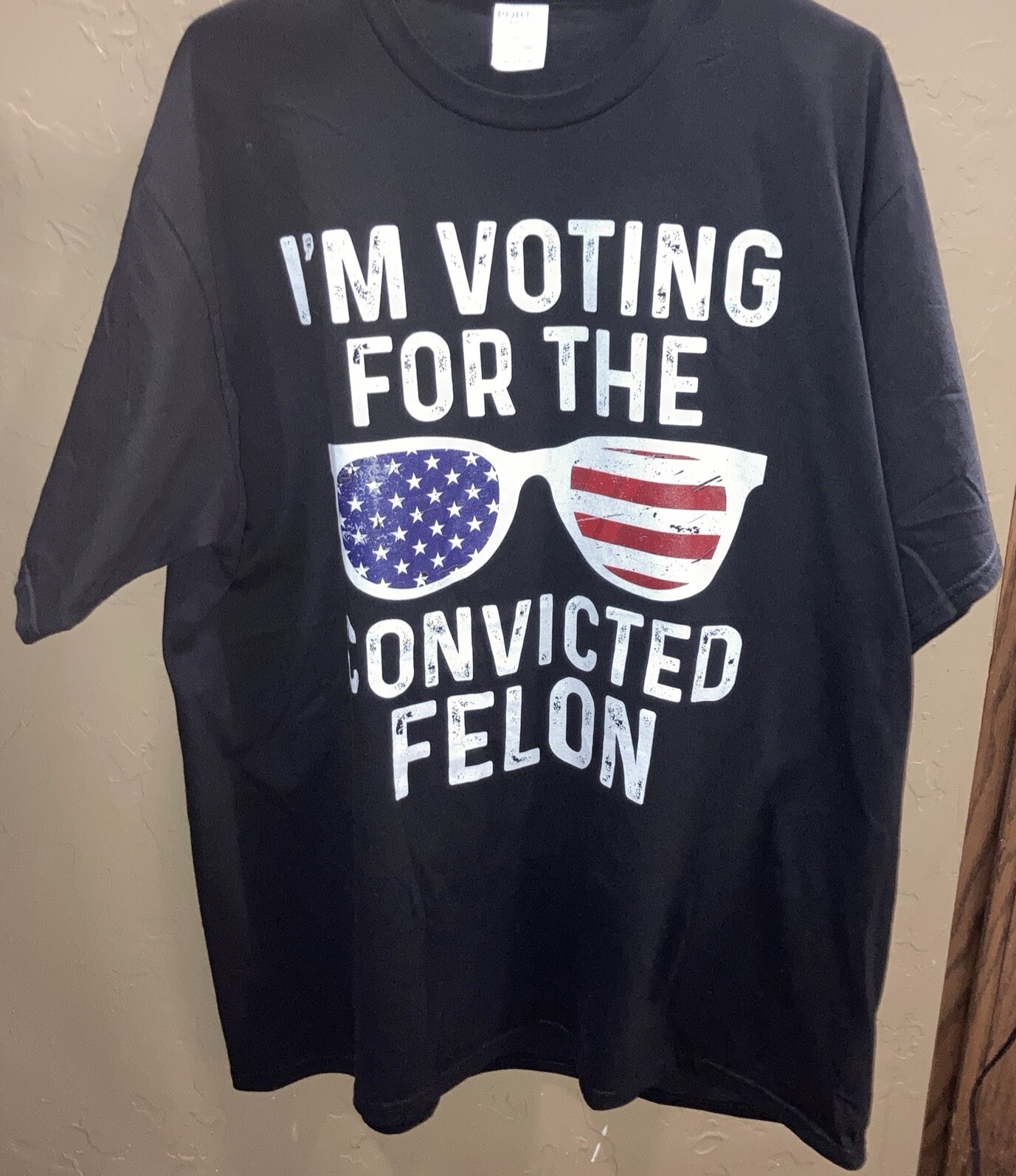 Donald Trump 47th President Inauguration Voting T Shirt Mens Size XXL Black