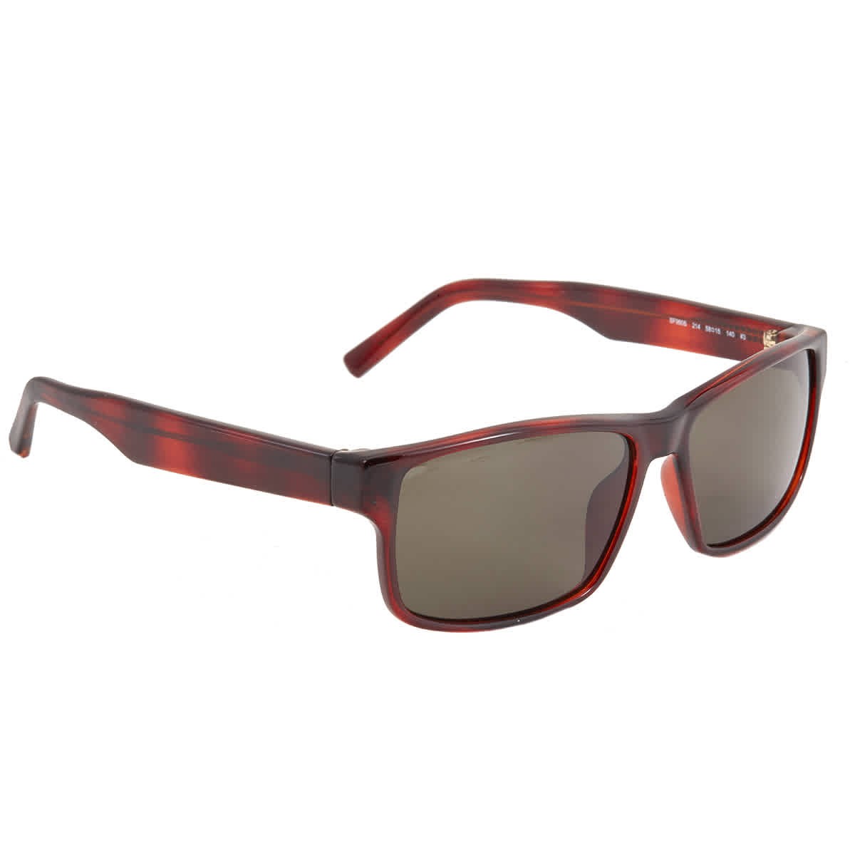 Salvatore Ferragamo Brown Rectangular 58 mm Men’s Sunglasses SF960S 214 58