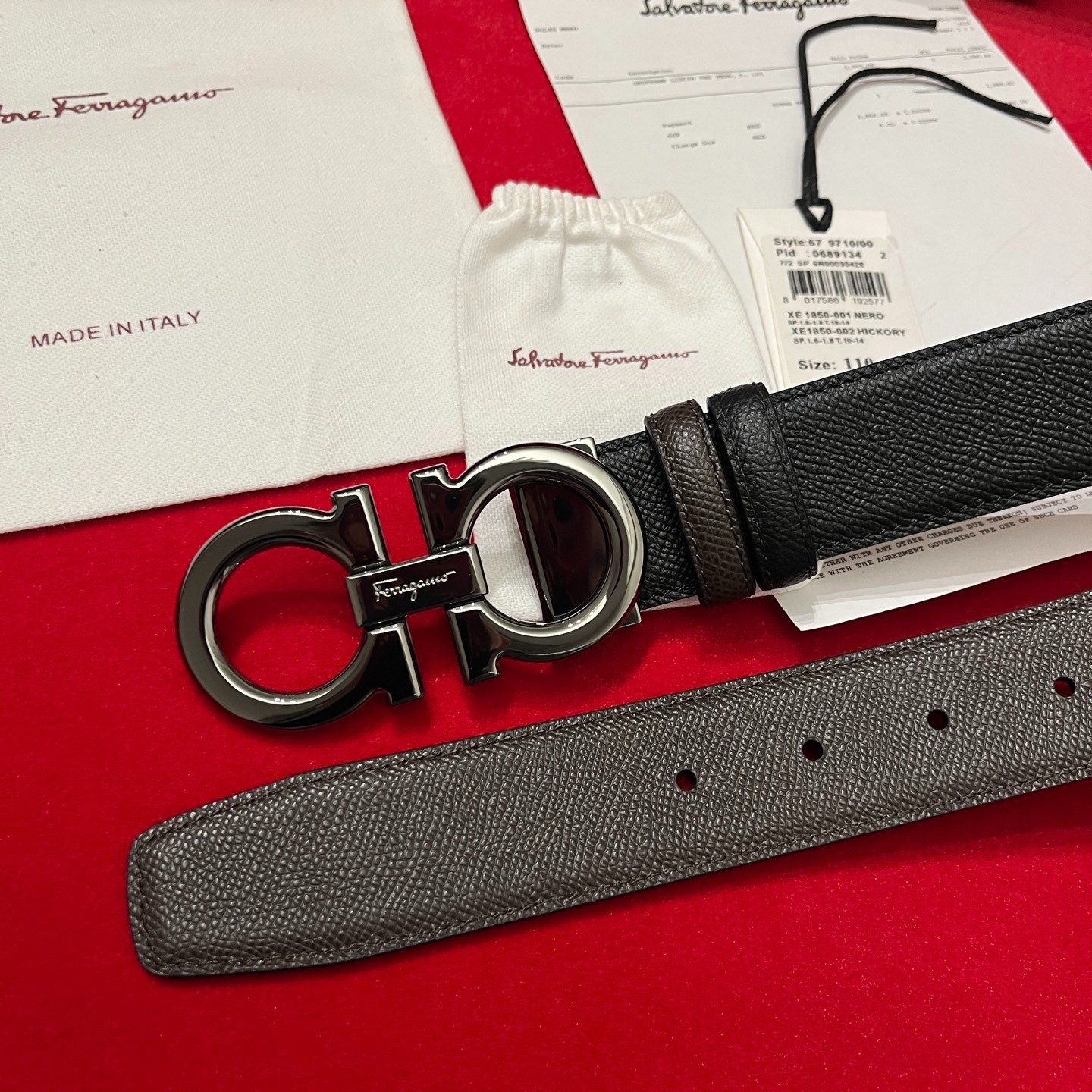 Authentic Ferragamo belt