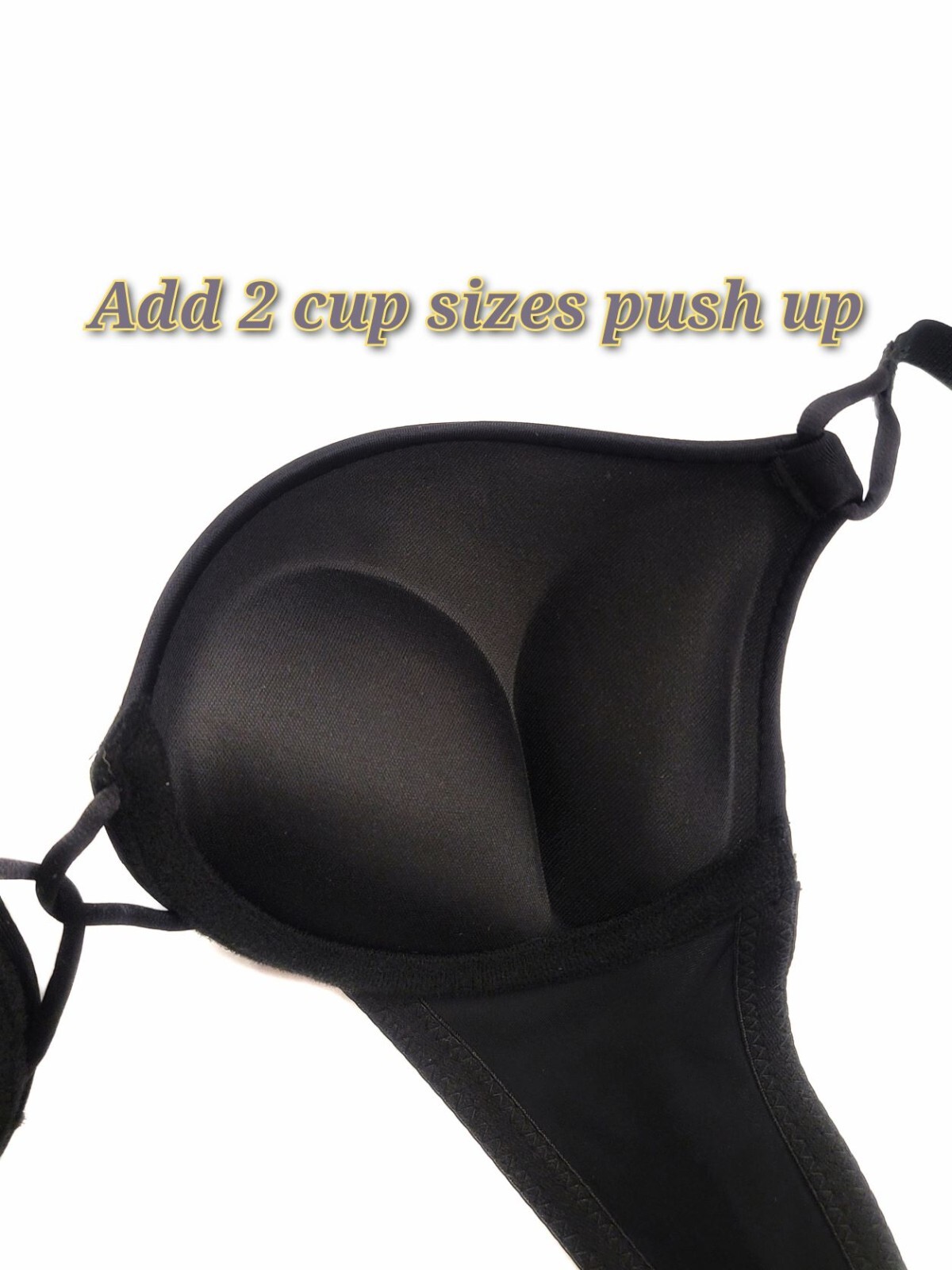 Add 2Cup Sizes Extreme Ultimate Lift Padded Cross Front Push Up Bra brassiere