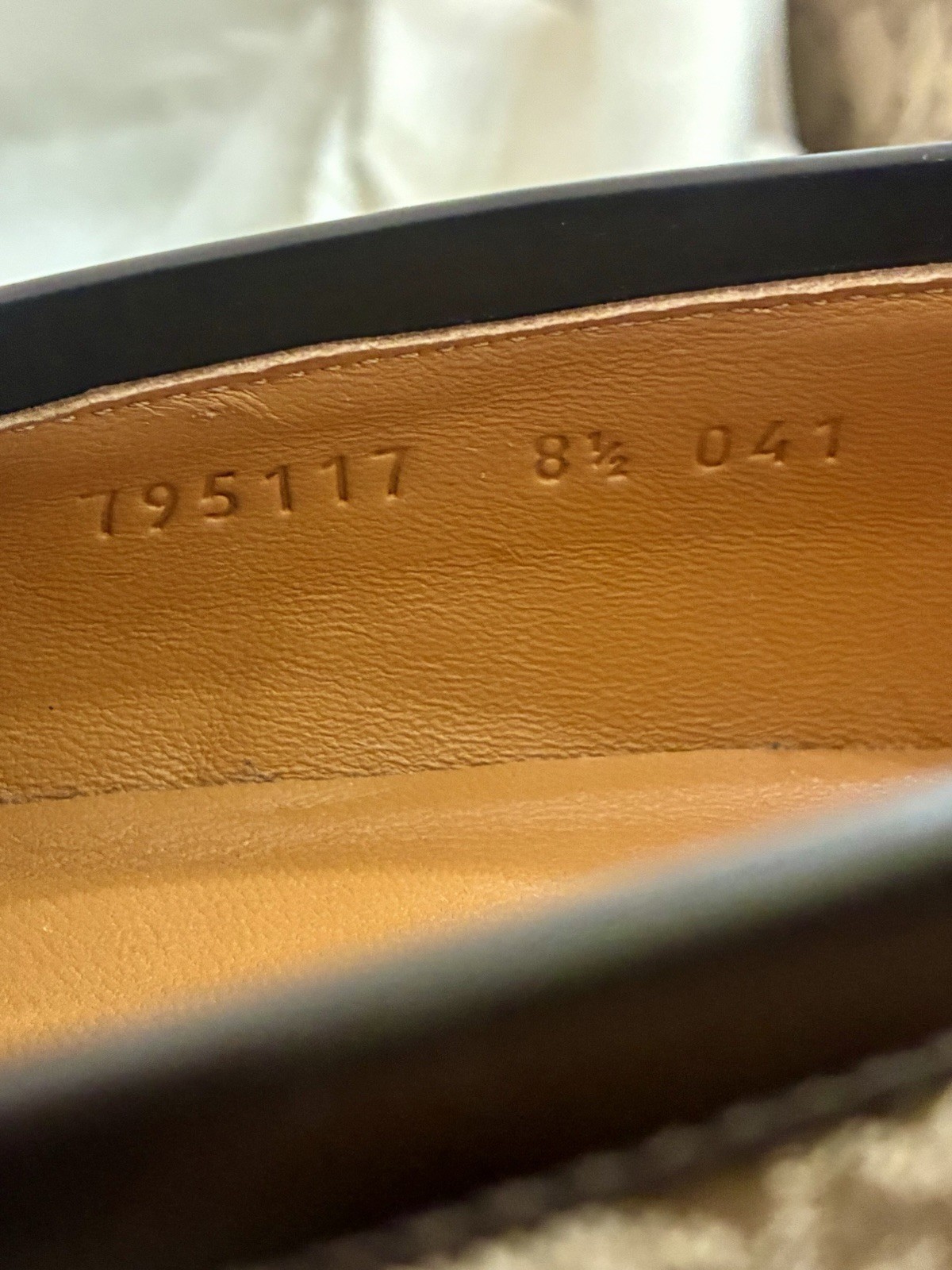 GUCCI CLASSIC BEIGE EBONY GG SUPREME MONOGRAM HORSEBIT JORDAAN LOAFERS G8.5 US9