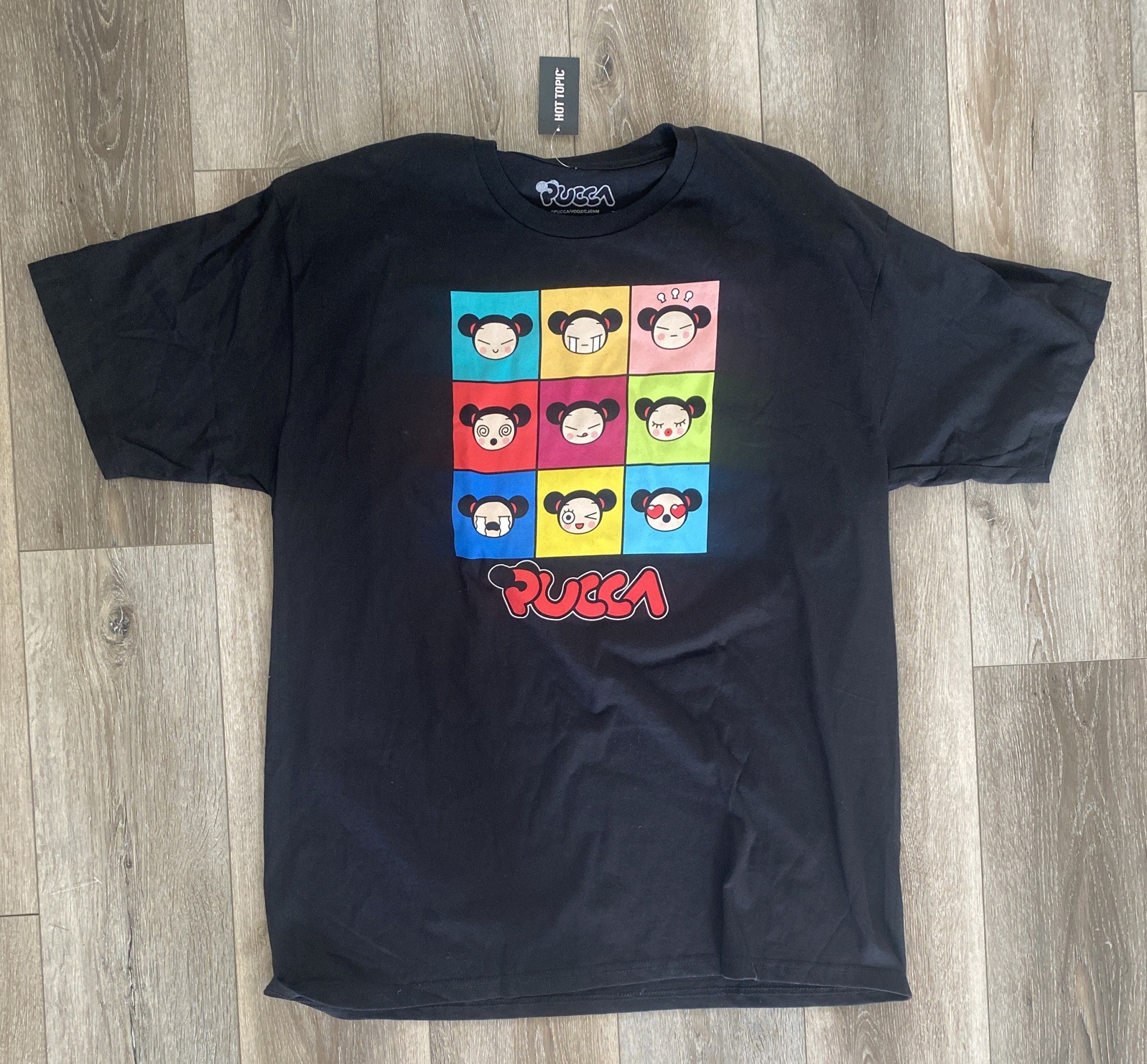 Pucca Facial Grid T-Shirt 3XL
