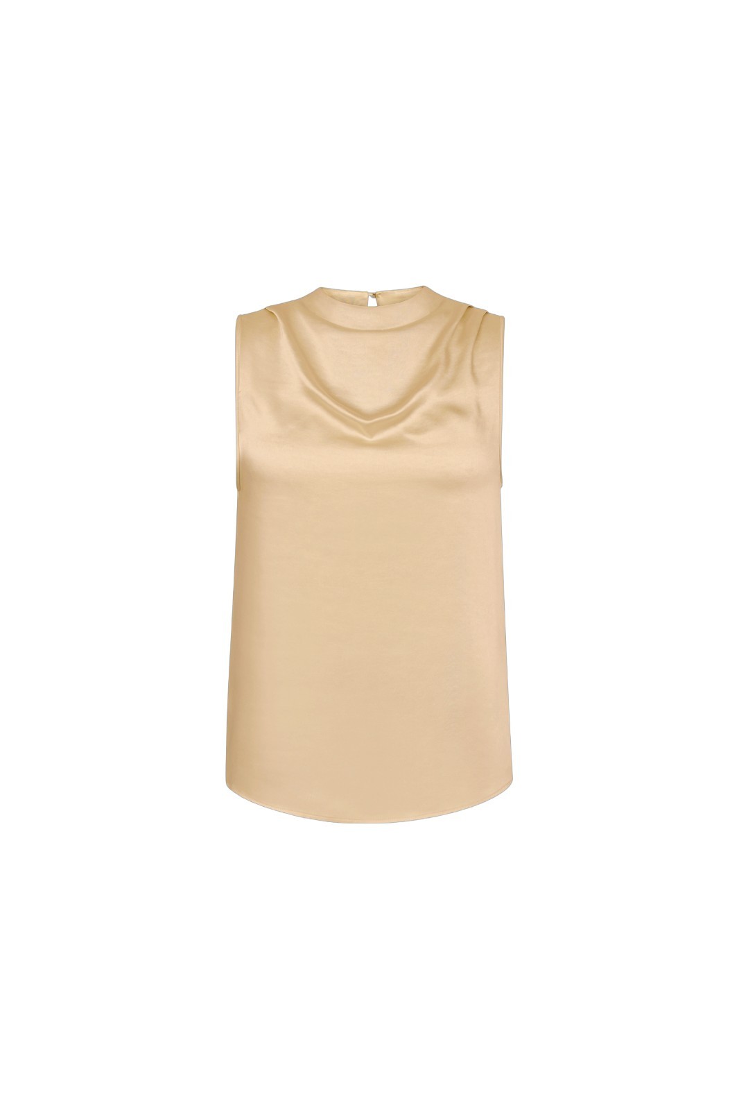 Mara Silky Top Champagne and Black THE NOLI SHOP