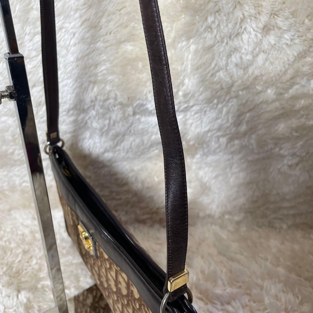 Christian Dior Bag Trotter Logo Hardware Canvas Shoulder rh4987060