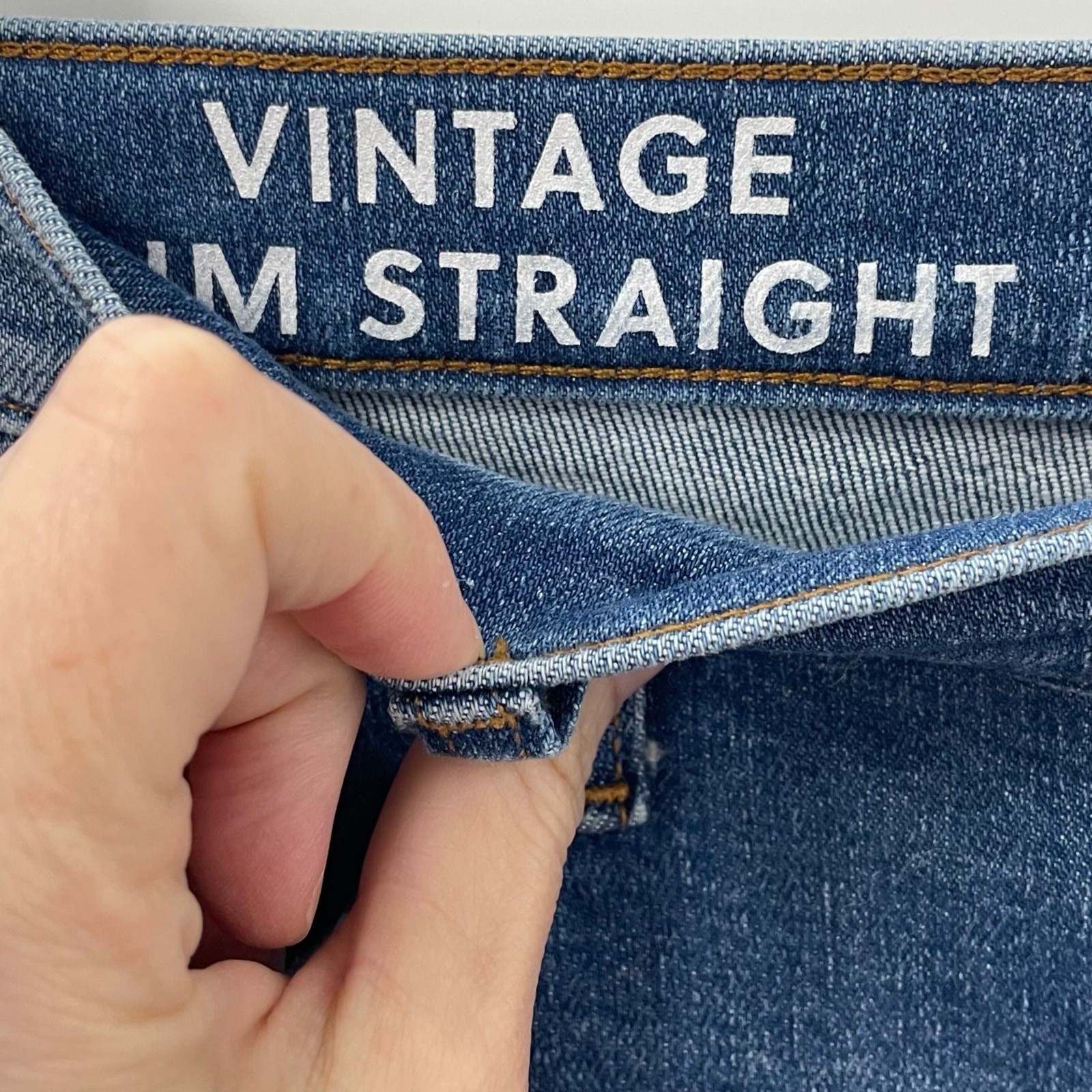 J. Crew 32 / 14 9″ Vintage Slim Straight Jeans Gemma Wash BF521 read description