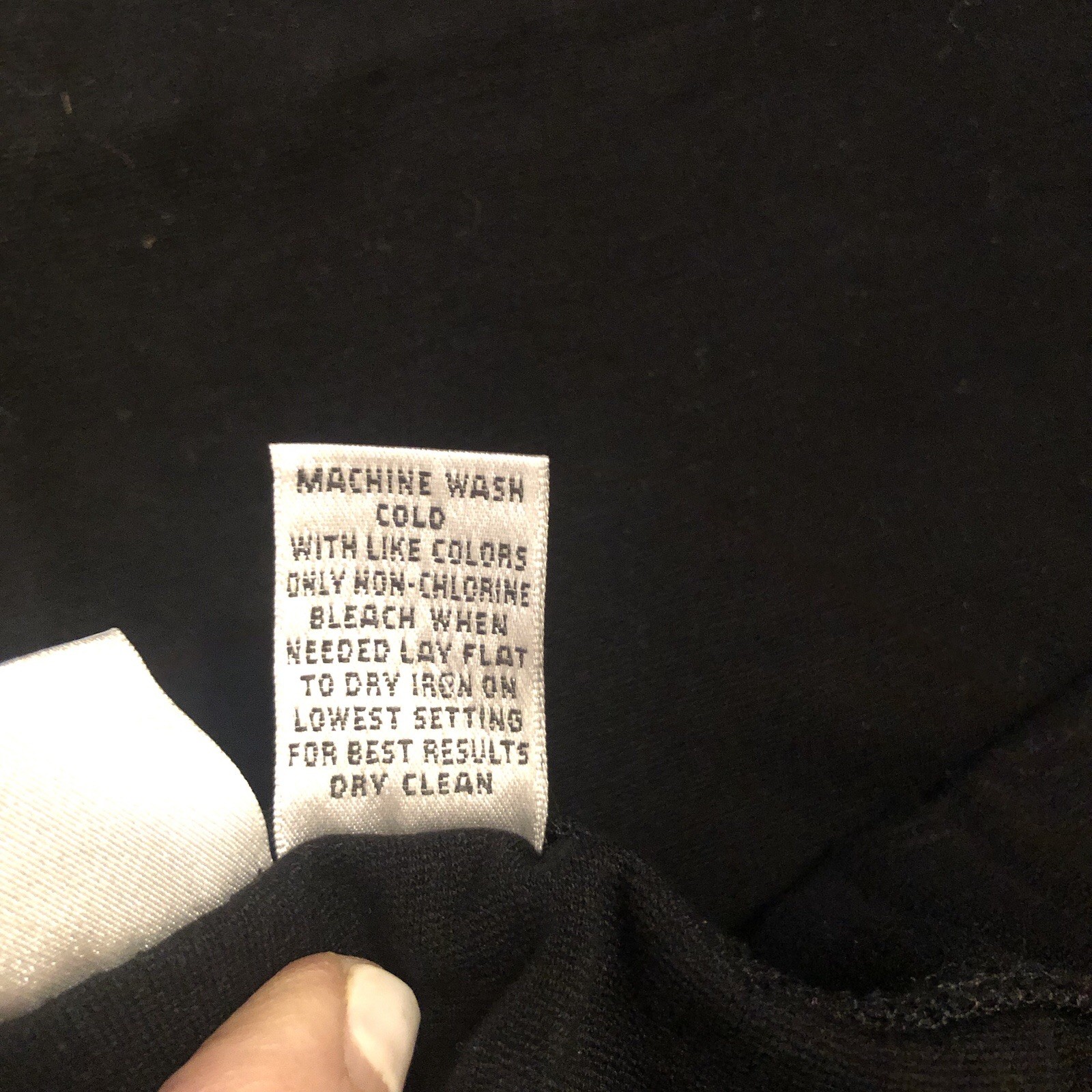 Chicos Pants Women’s Sz 3 Short Bridgett Style? Black Pull On Rayon, Nylon, Span