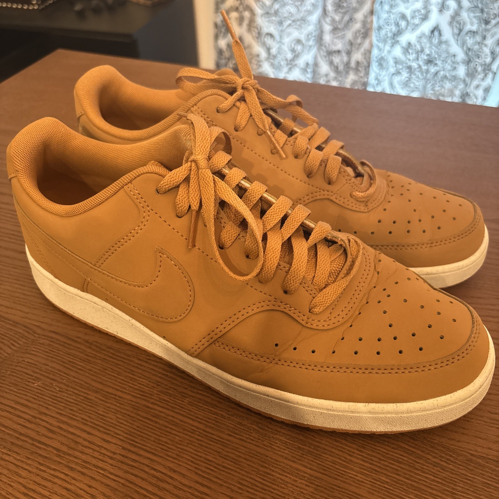 Size 11 – Nike Court Vision Low Flax