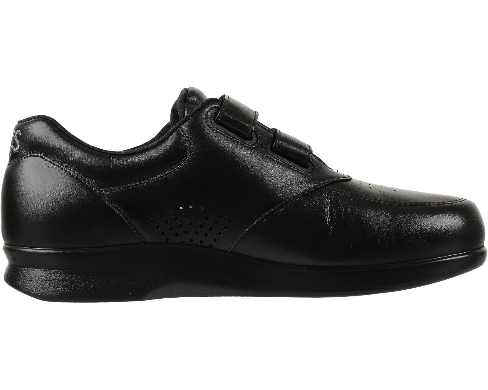 Men’s SAS VTO Adjustable Comfort Walking Shoes 1620-013 Black Leather Made USA