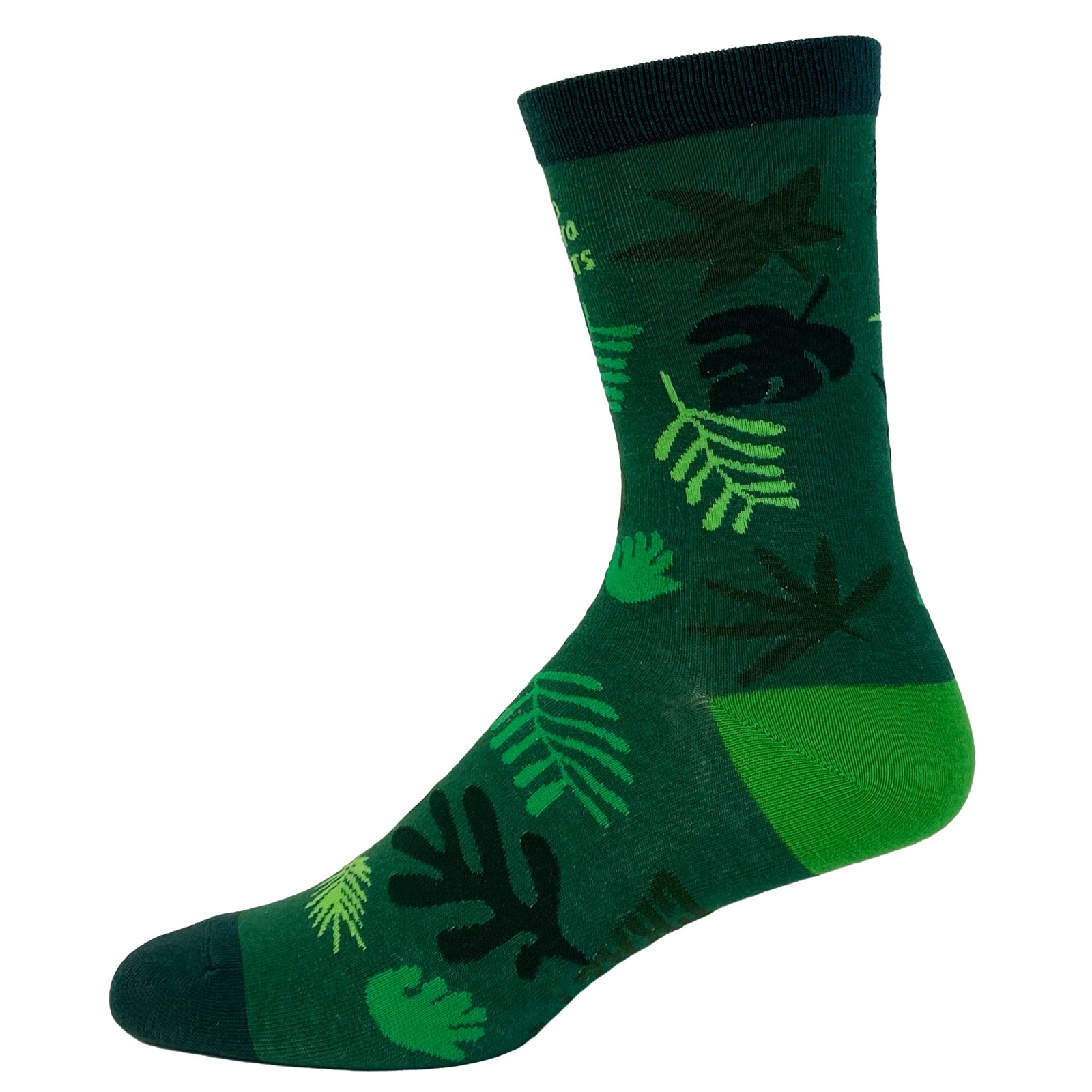 Women’s Introverted But Willing to Discuss Plants Socks Funny Gardening House
