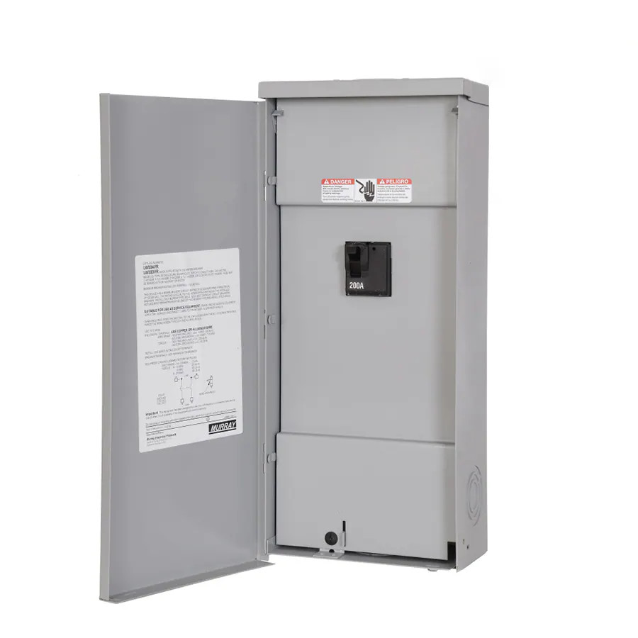 Siemens EQ 200 -Amp 2 -Spaces 2 -Circuit Outdoor Main Breaker Load Center|13282