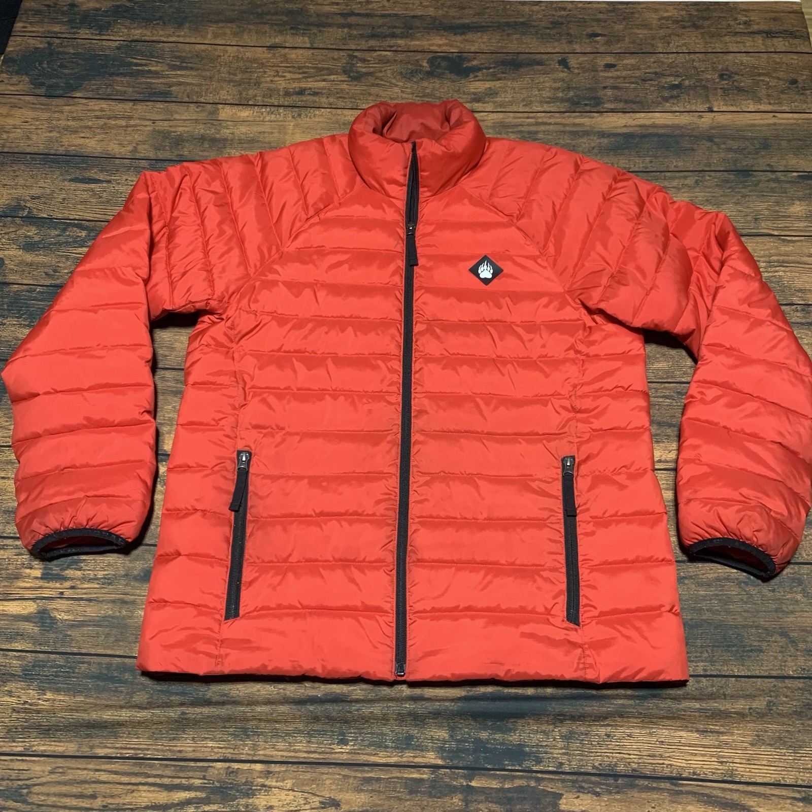 Alaskan Hardgear Men’s Medium Red Puffer Jacket Coat Duluth Trading Co