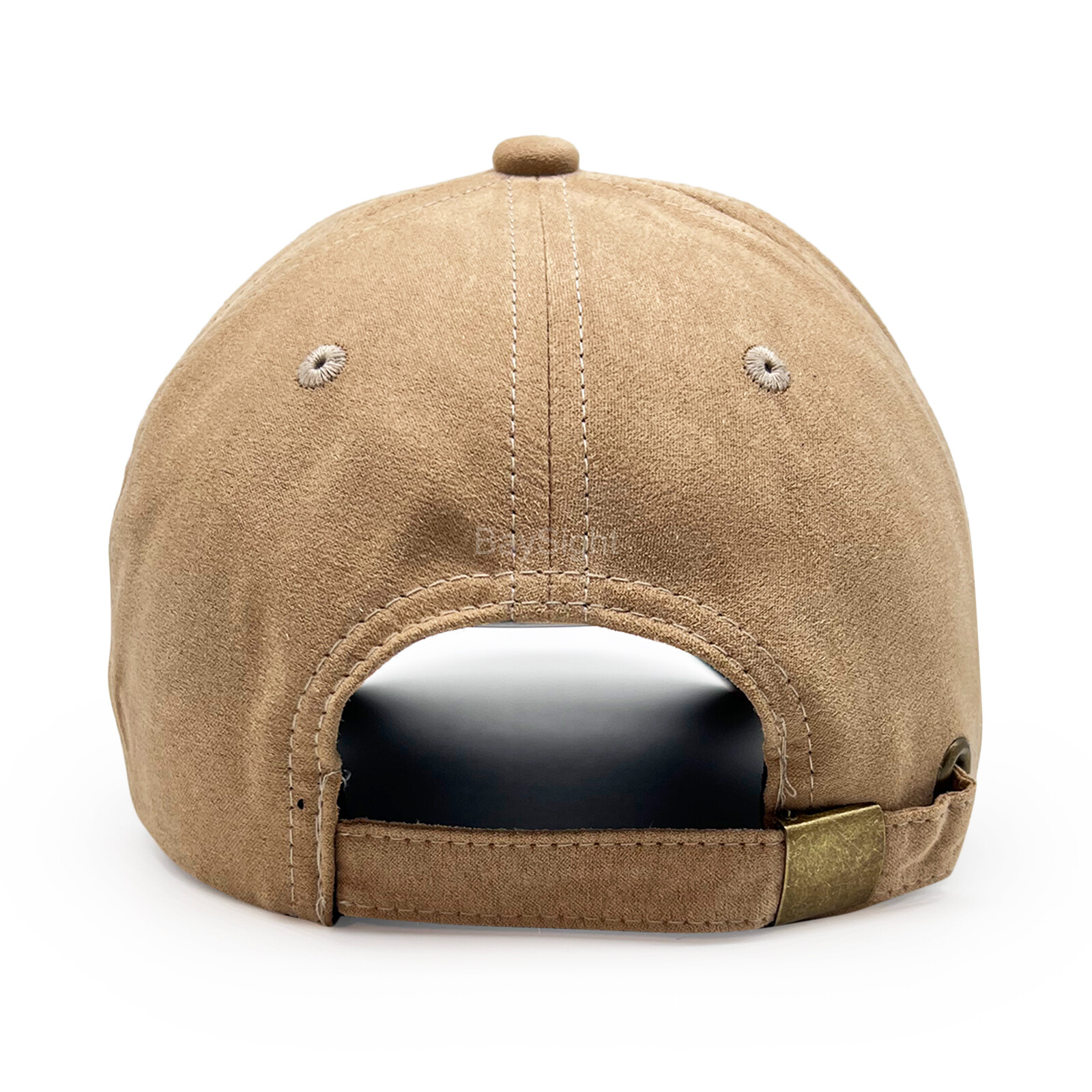 Suede Hat Baseball Cap Classic Adjustable Curved Visor Solid Plain Blank Dad Men