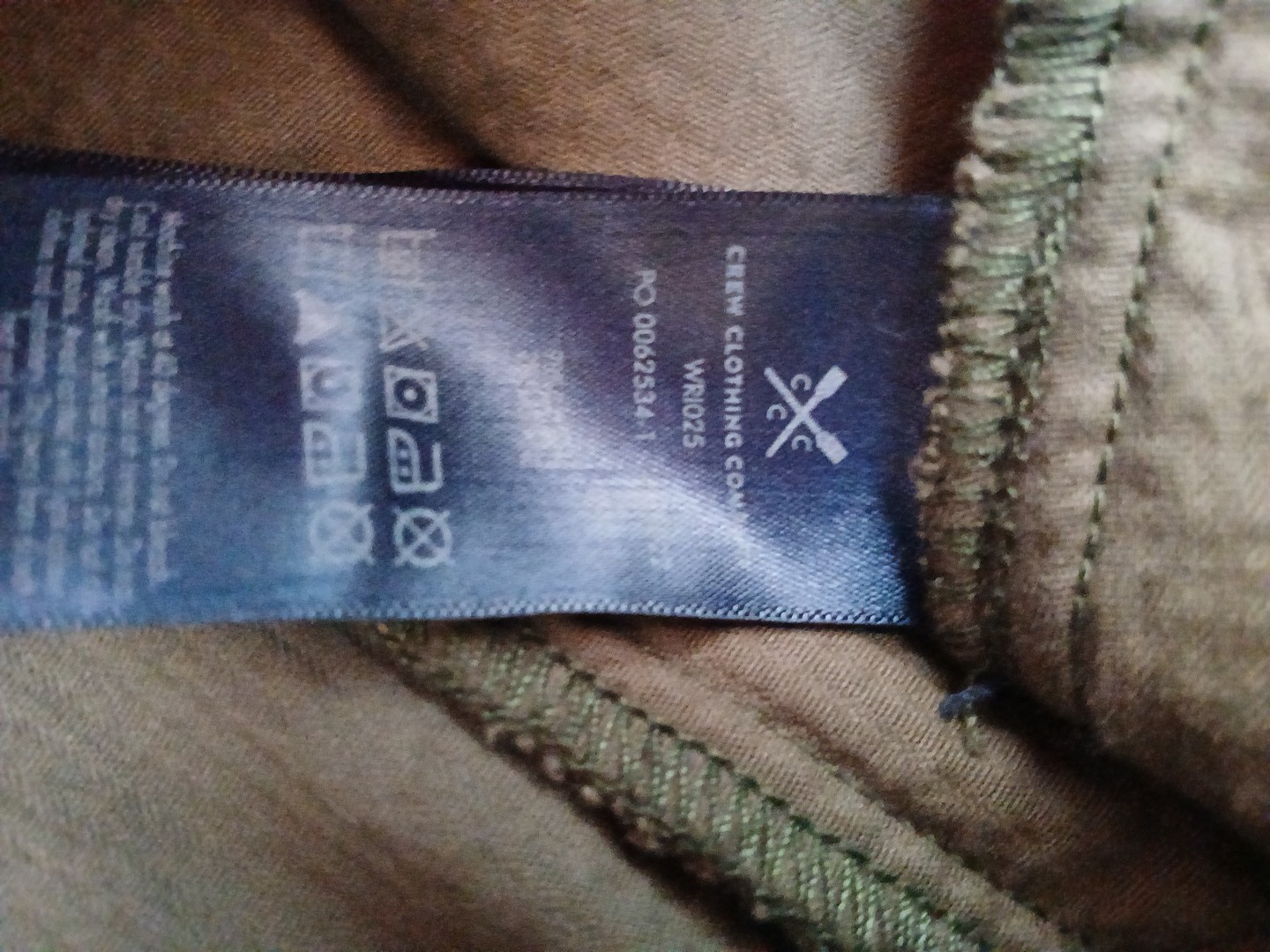 Crew Clothing Chunky Corduroy Skirt with Stretch Womens Size UK 8 Front Pockets.