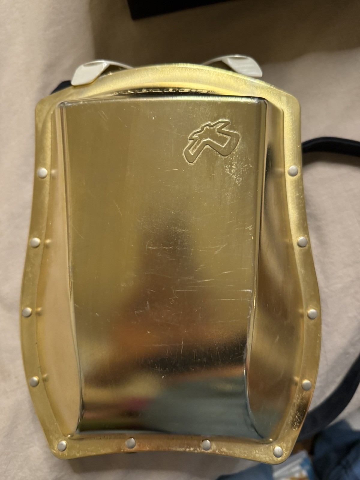 BOBLBE-E SWEDEN, HARD SHELL BACKPACK, gold LABEL, PAT. PEND’G, UNISEX