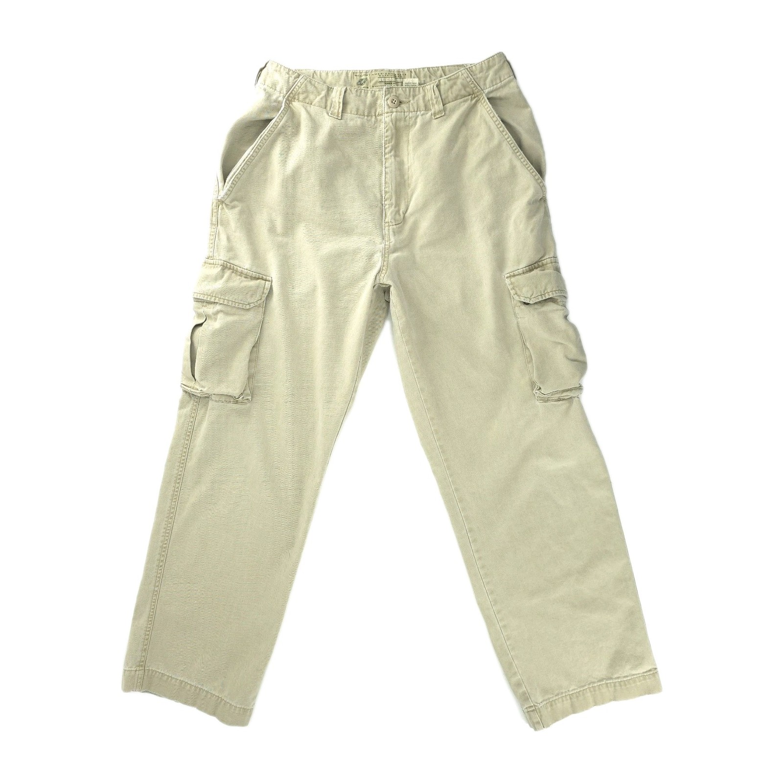 Vintage American Eagle Cargo Pants 30×30 Mens Cotton Y2k Military Actual 30×28