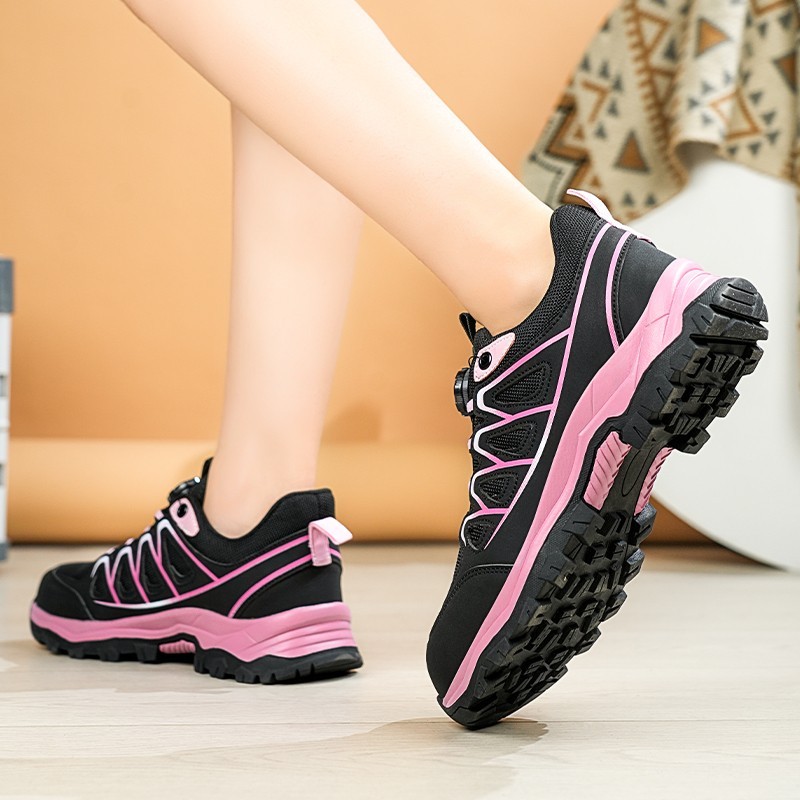 Women Rotary Buckle Steel Toe Safety footwear Indestructible comfortable Work