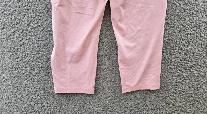 ID Ideology Core Stretch Capri Leggings Big Girls XL Rose Shadow Elastic Waist