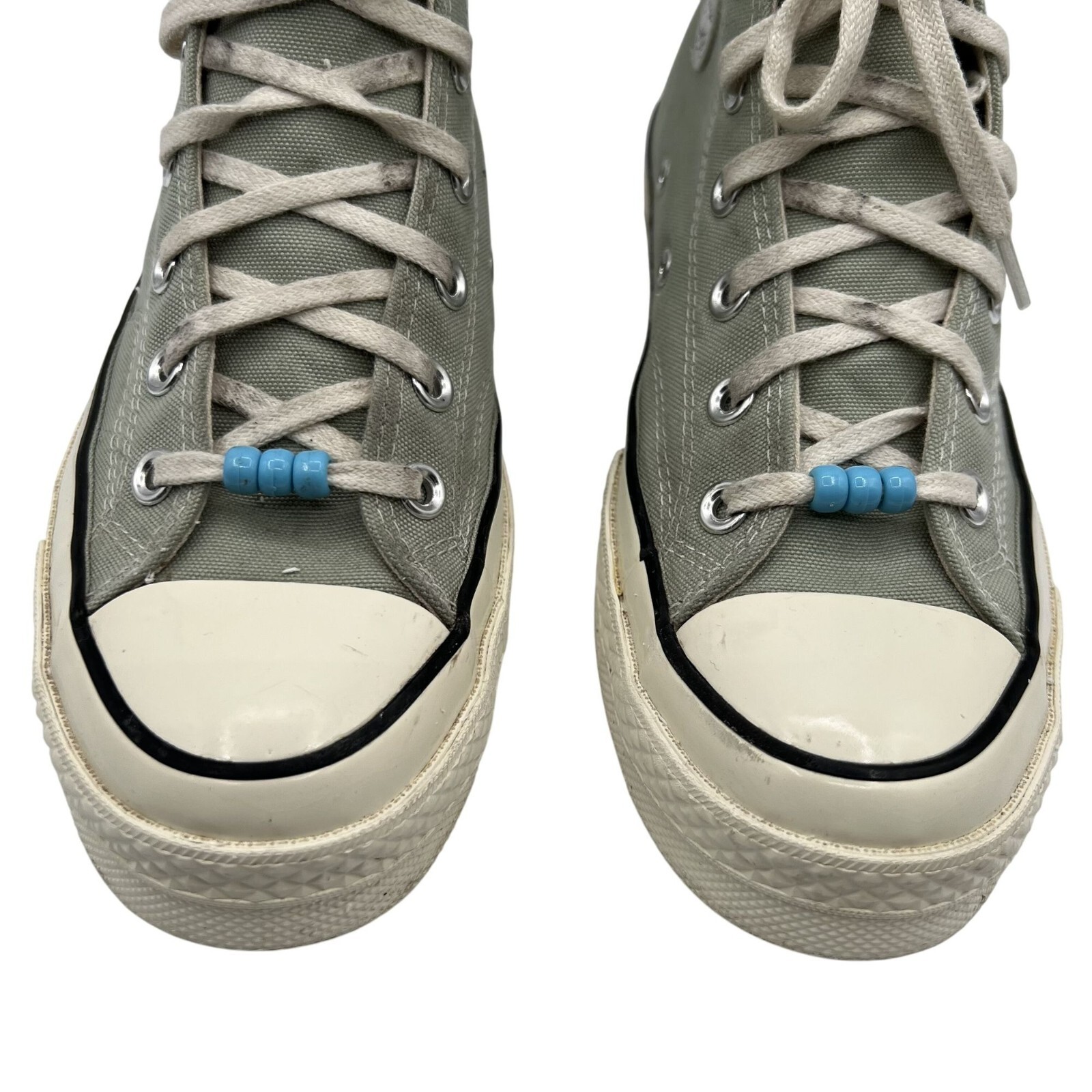Converse Chuck Taylor All Star Size US M6 / W8 Embroidered Sage High Top Sneaker
