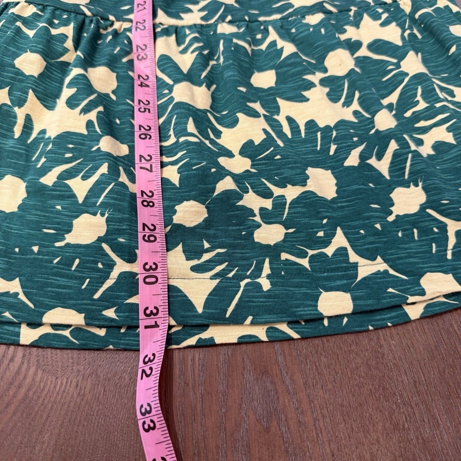 Known Supply Bowen Dress Sz S Organic Cotton Stretch Floral Boho Pockets Soft