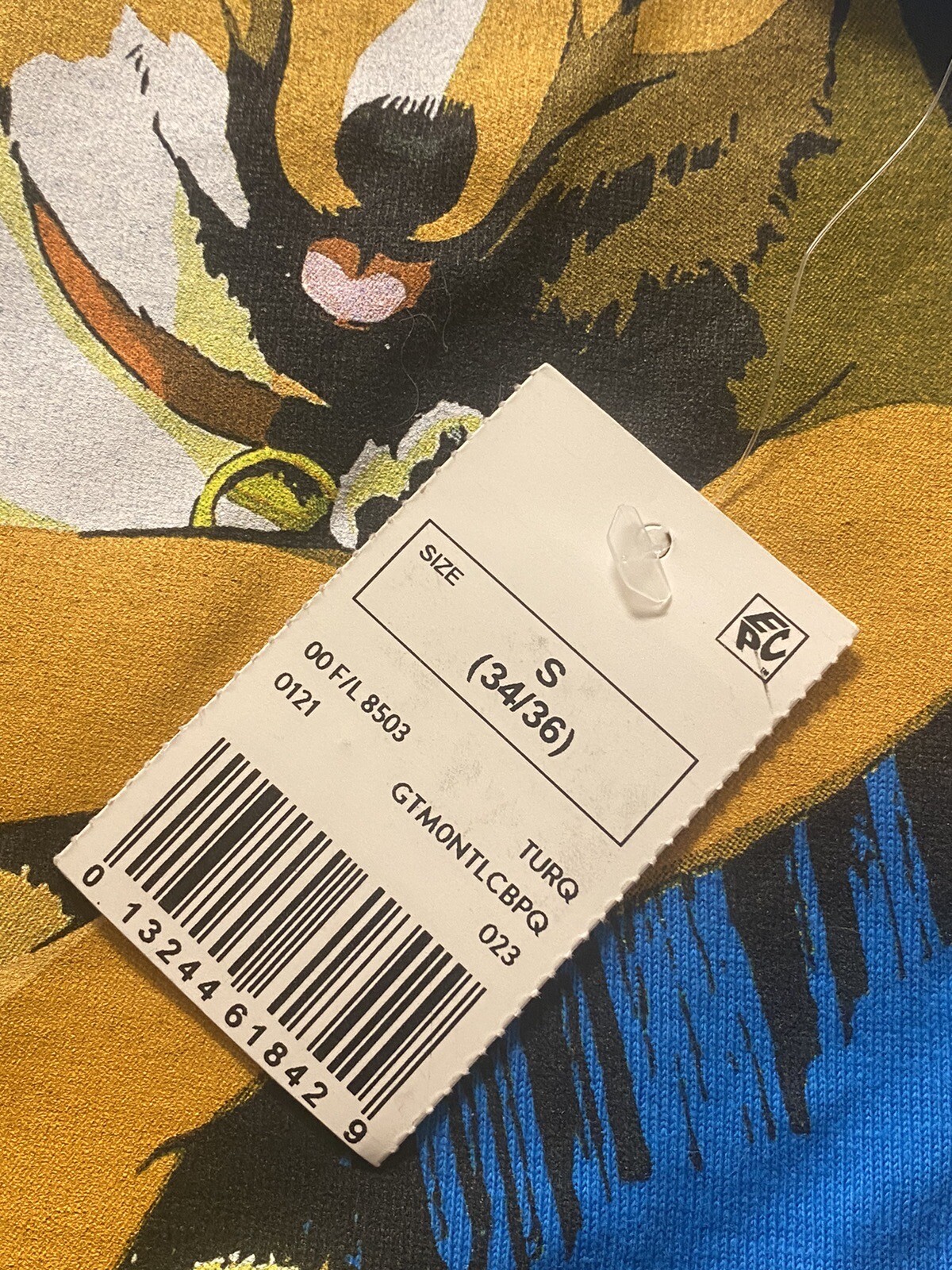 Cowboy Bebop T Shirt Men’s Small Blue Short Sleeve Graphic Anime Japanese NWT