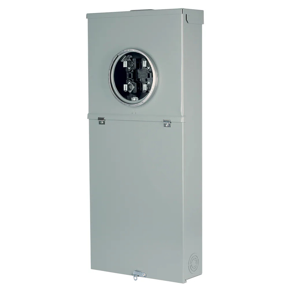 ABB ReliaHome 200 -Amp 8 -Spaces 16 -Circuit Outdoor Main Breaker Meter Co|13603
